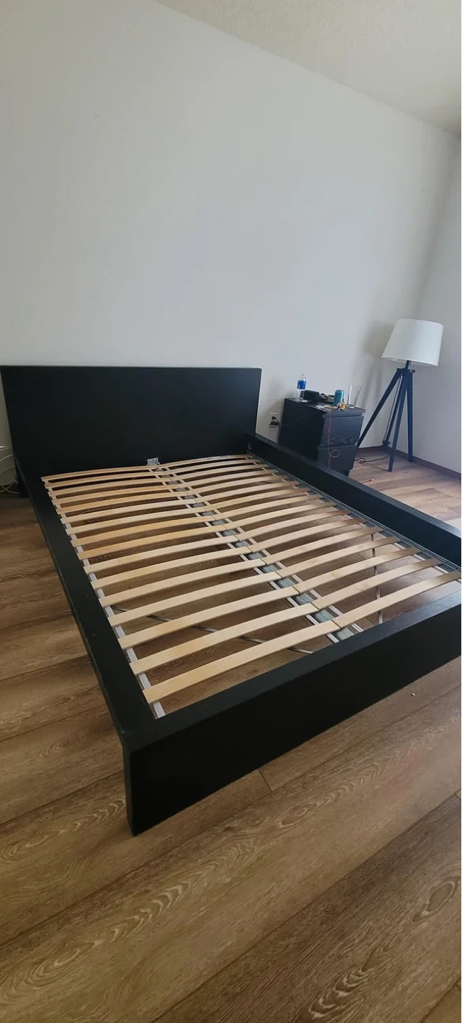 IKEA Black Bed Frame queen