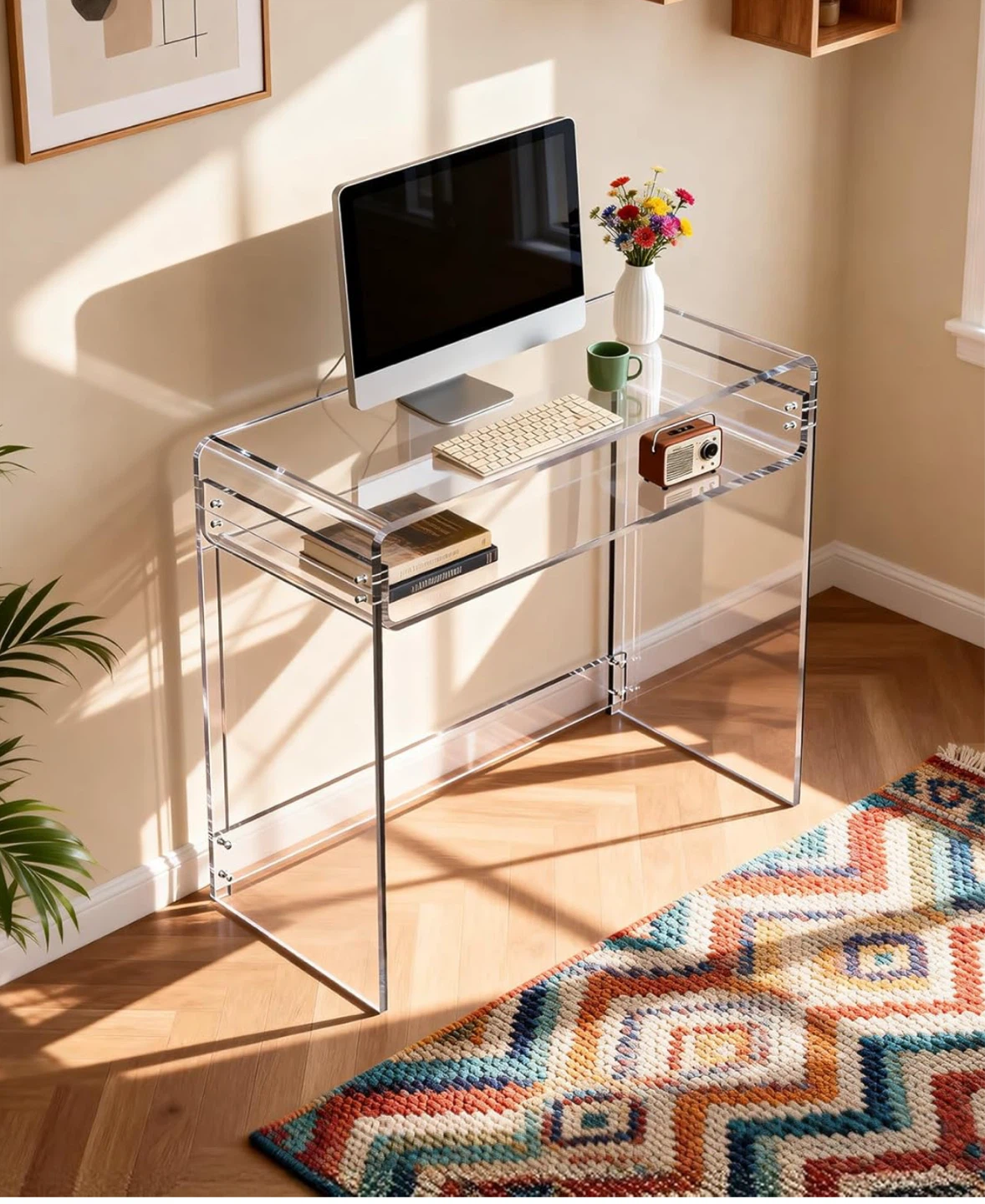Clear Acrylic Desk - photo 5