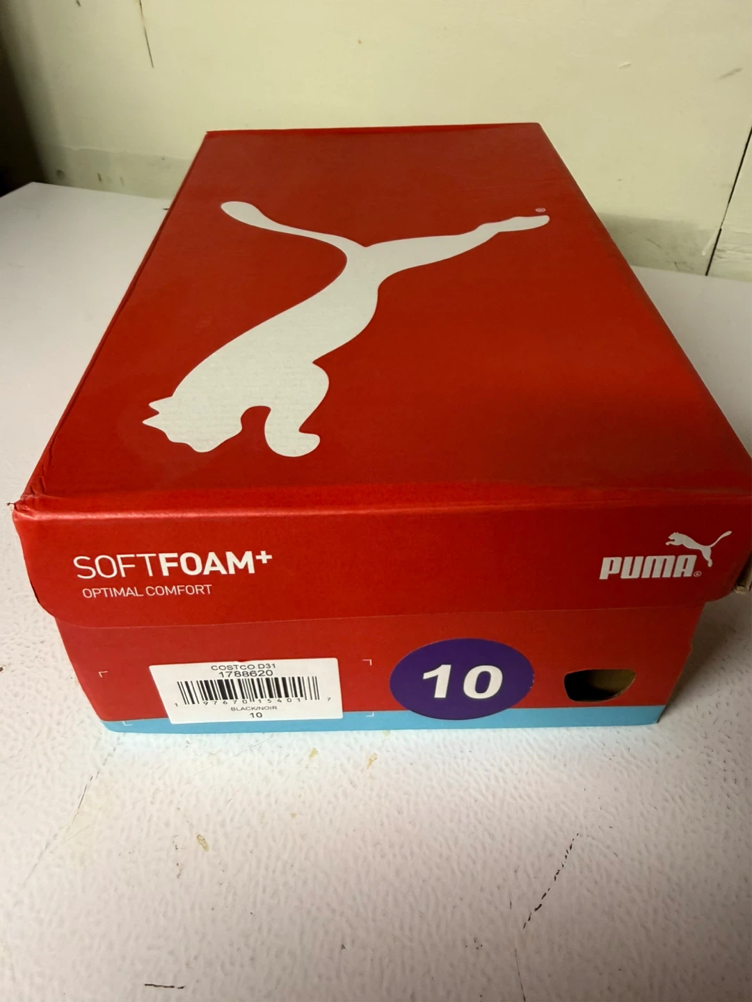 Puma SoftFoam+ Running Shoes - Black - Size 10 - photo 2