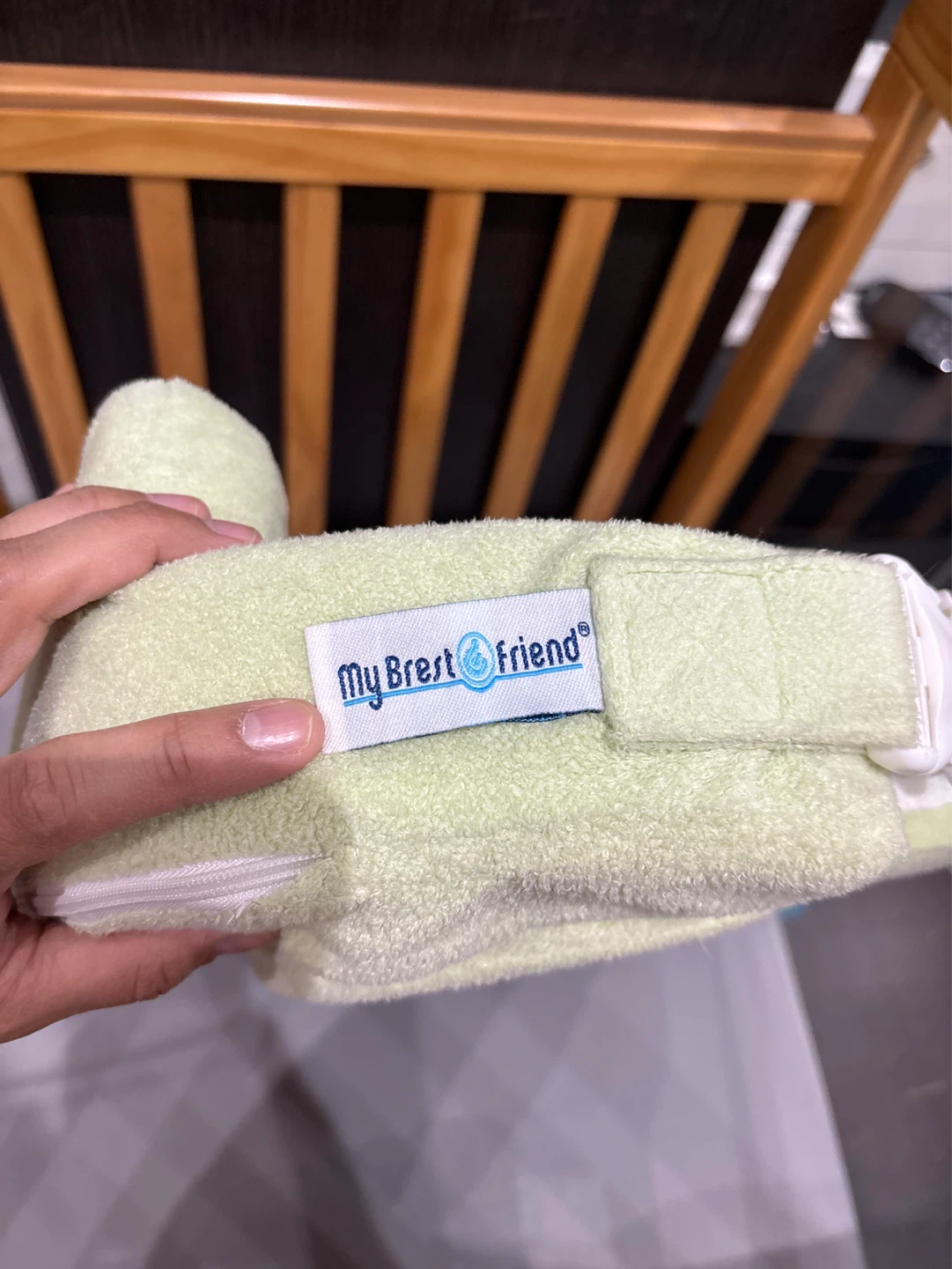 My Brest Friend Nursing Pillow - Light Green - photo 3