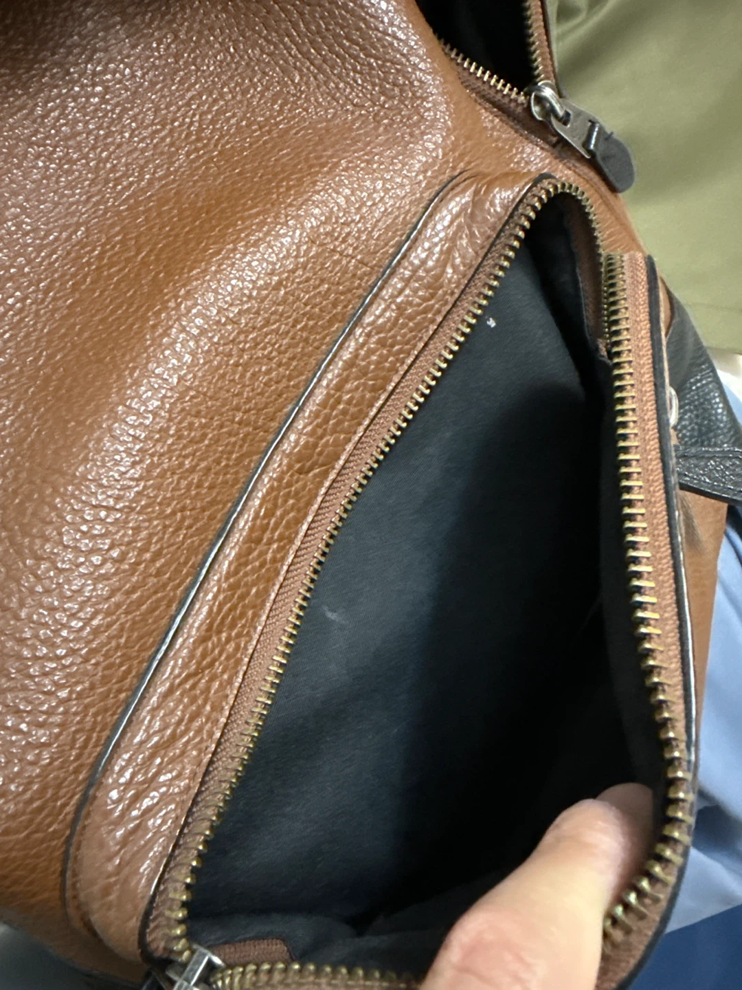 Coach Brown Leather Backpack - photo 4