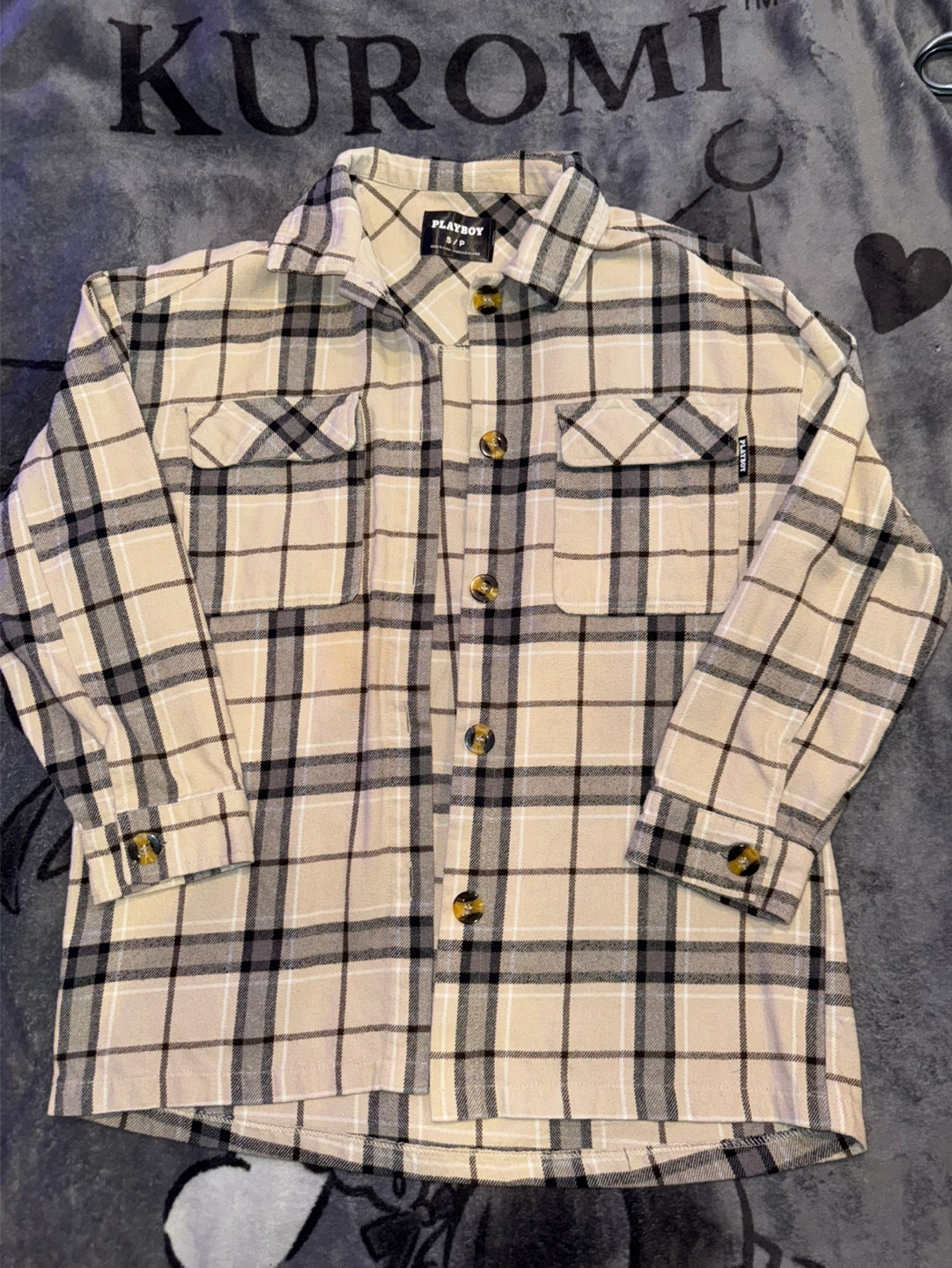 Playboy Plaid Flannel Shirt - photo 2