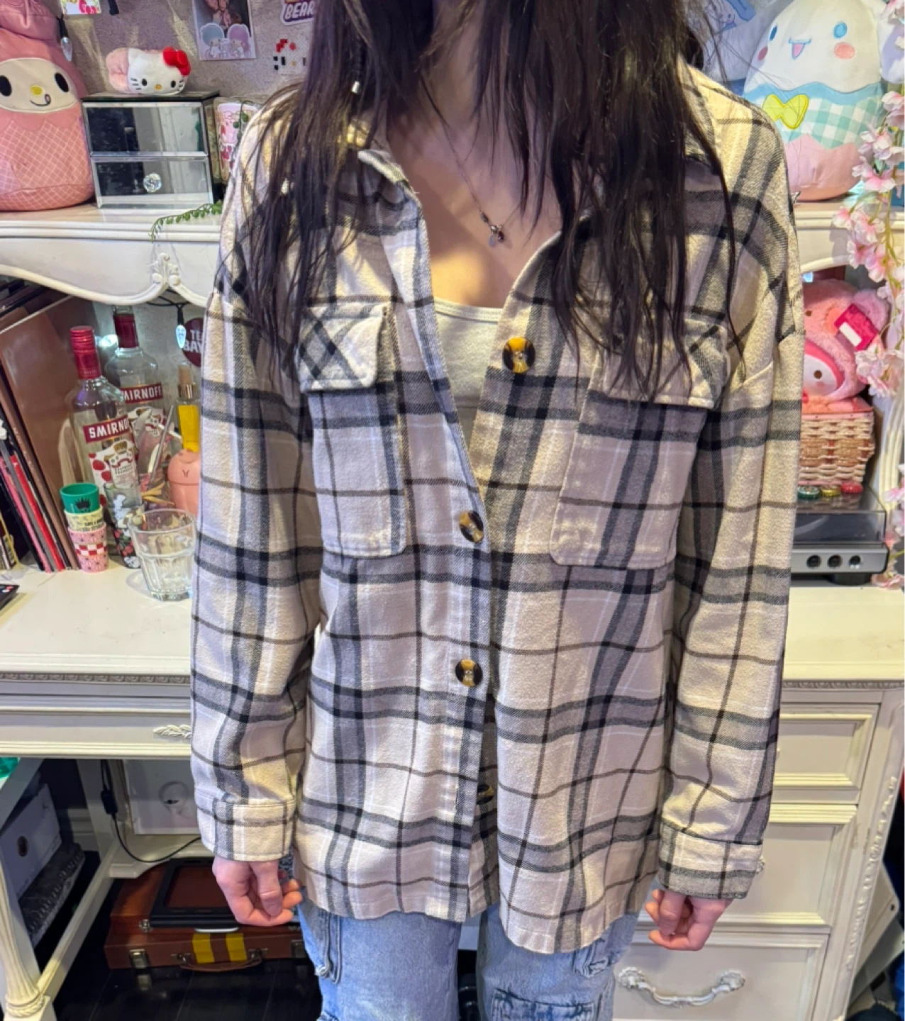 Playboy Plaid Flannel Shirt - photo 3