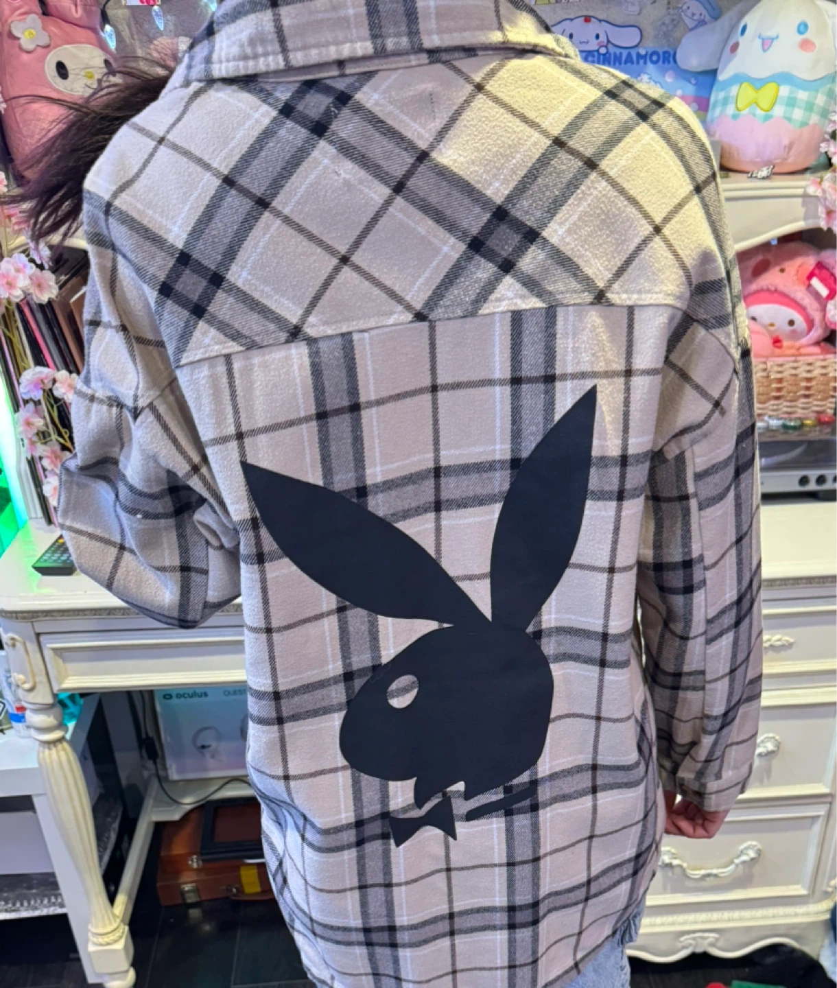 Playboy Plaid Flannel Shirt - photo 4
