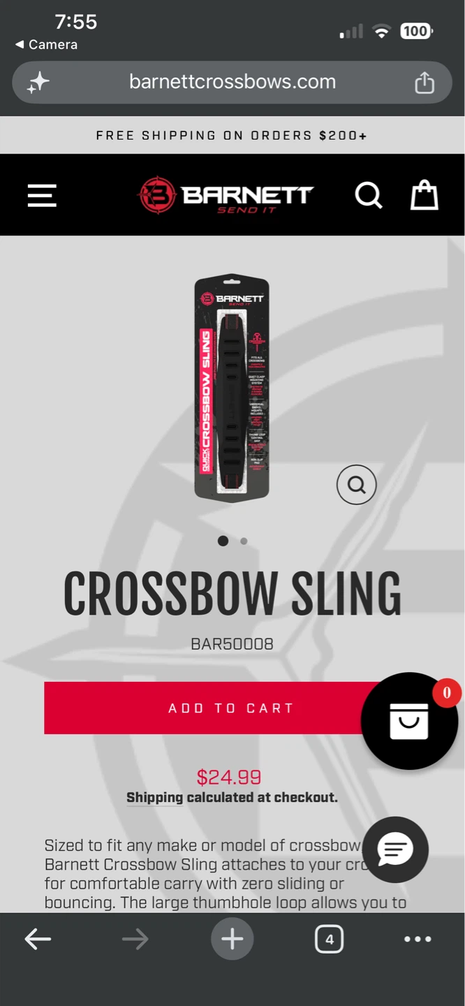 Barnett Quick Crossbow Sling - photo 2