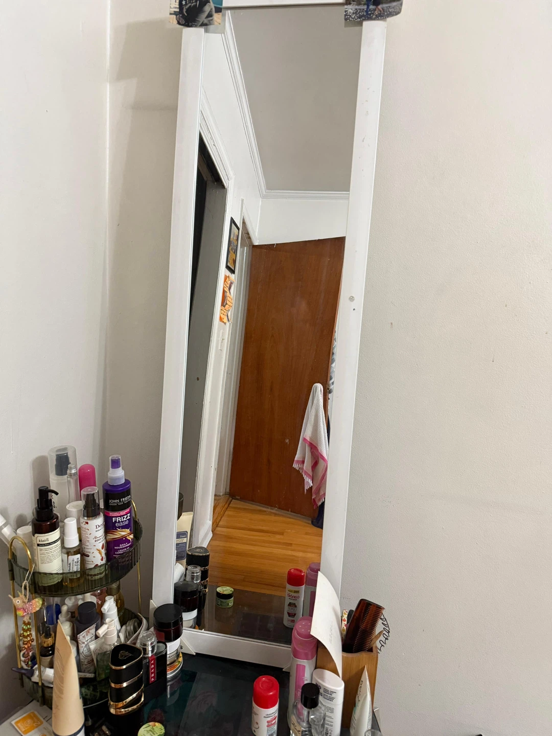 White Full Length Mirror - photo 2