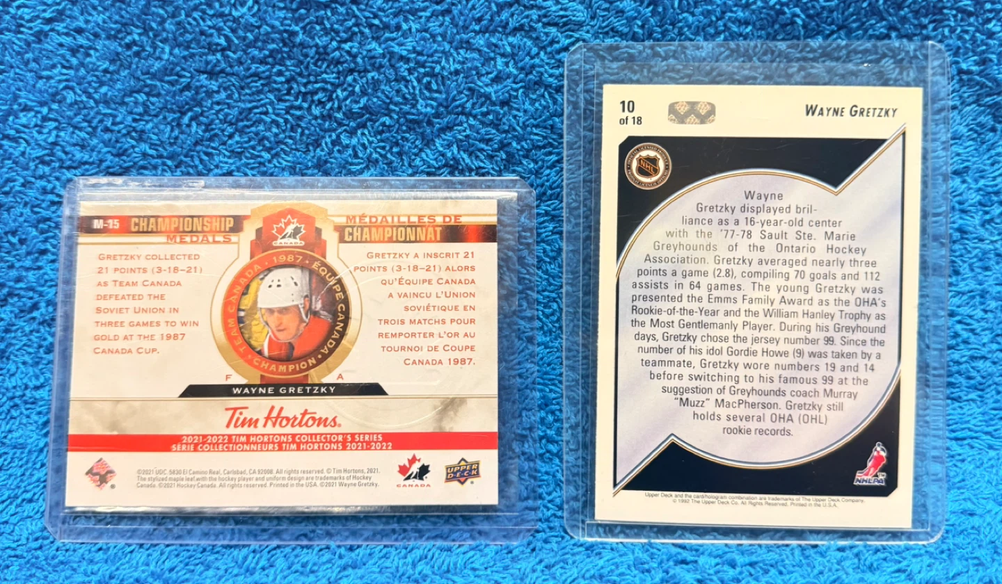 Wayne Gretzky Hockey Cards! - photo 2