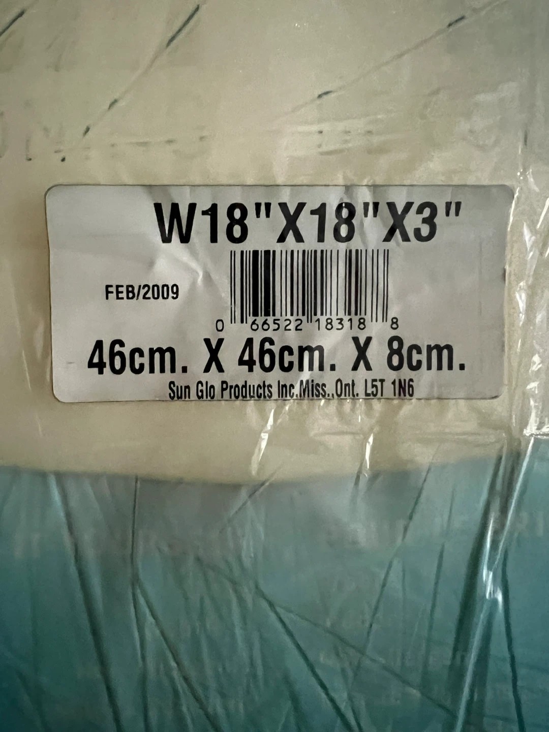 Soft Foam Cushion 18" x 18" x 3" - photo 2