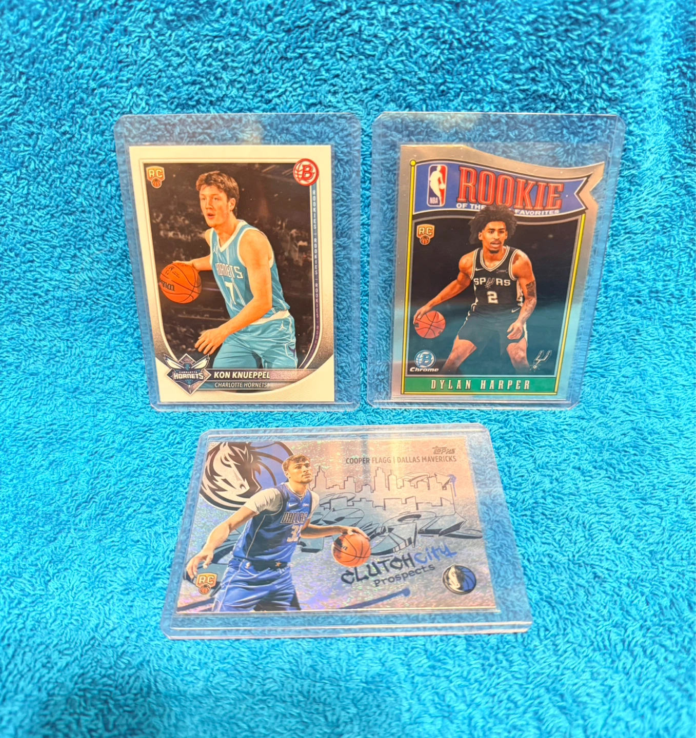 Cooper flag, Kon Knueppel, Dylan Harper NBA Rookie cards!