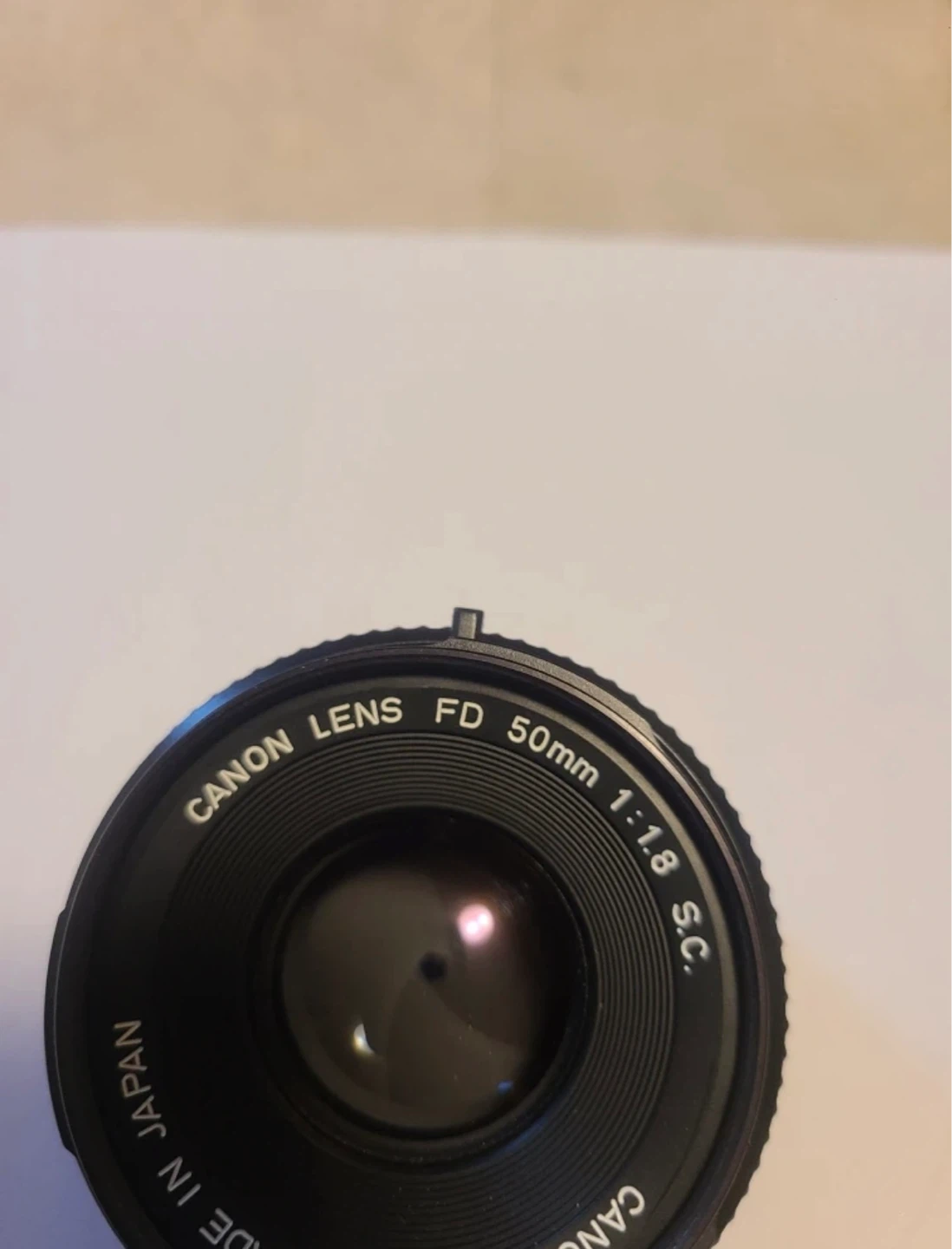 Canon FD 50mm 1:1.8 S.C. Lens - photo 4
