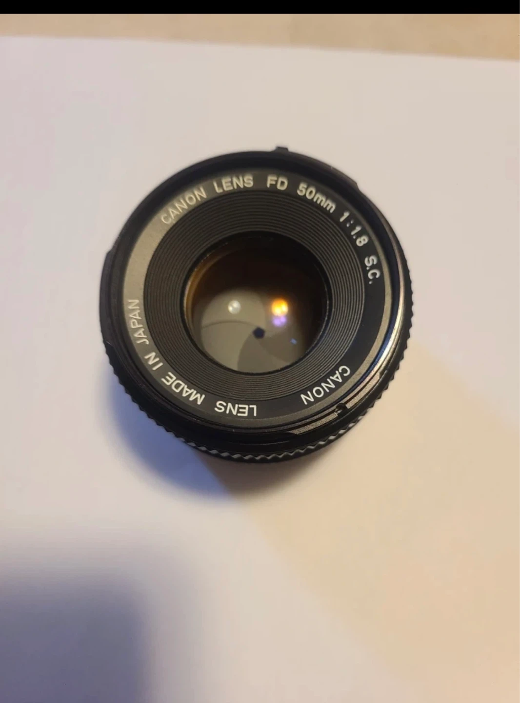 Canon FD 50mm 1:1.8 S.C. Lens - photo 5