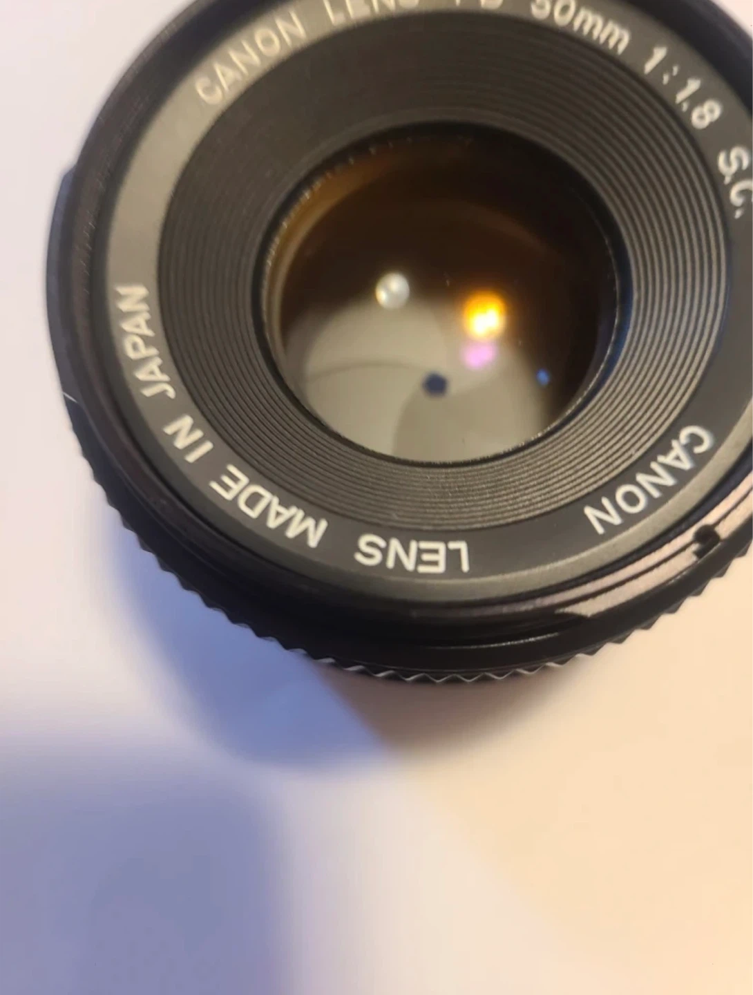 Canon FD 50mm 1:1.8 S.C. Lens - photo 2