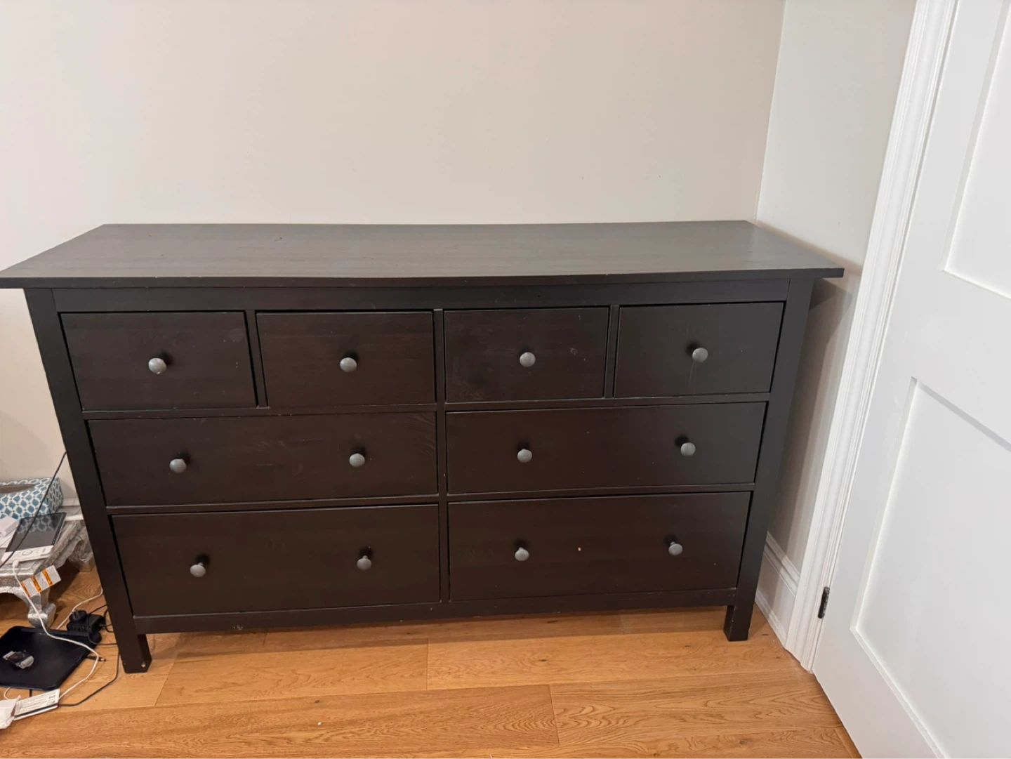Ikea Hemnes Dark Brown 8 Drawer Dresser