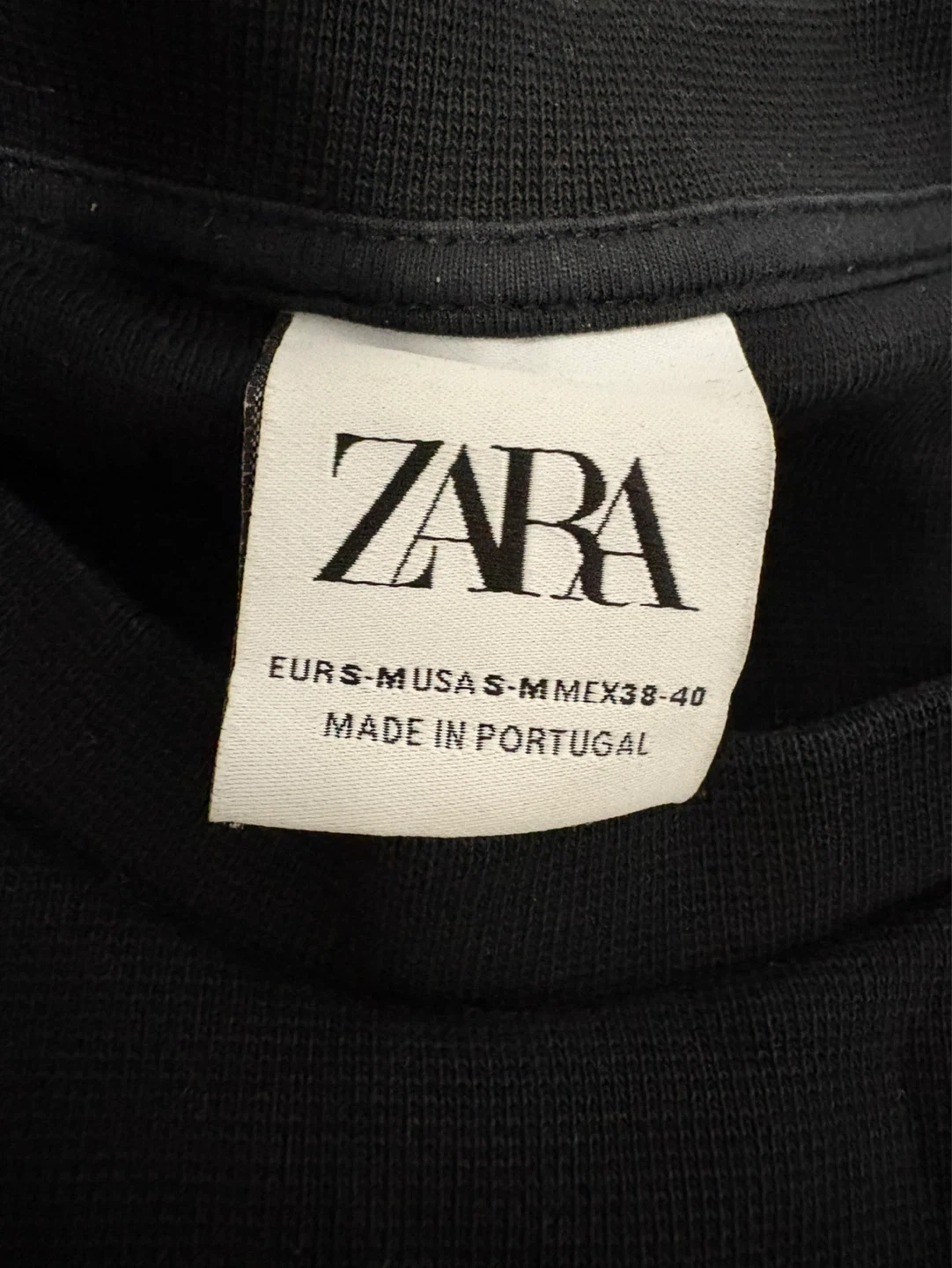 ZARA Black T-Shirt - photo 2