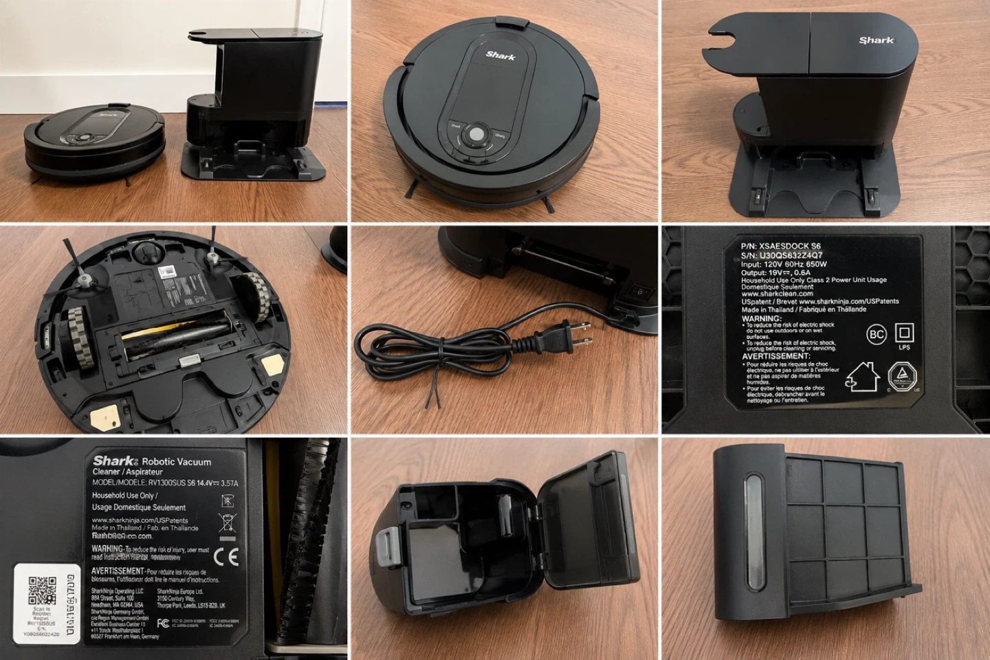 Shark EZ Robot Vacuum with Self-Empty Base - photo 3