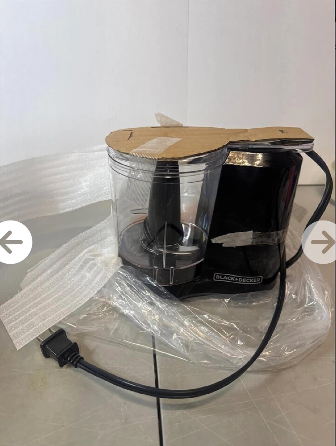 Black+Decker Electric Food Chopper