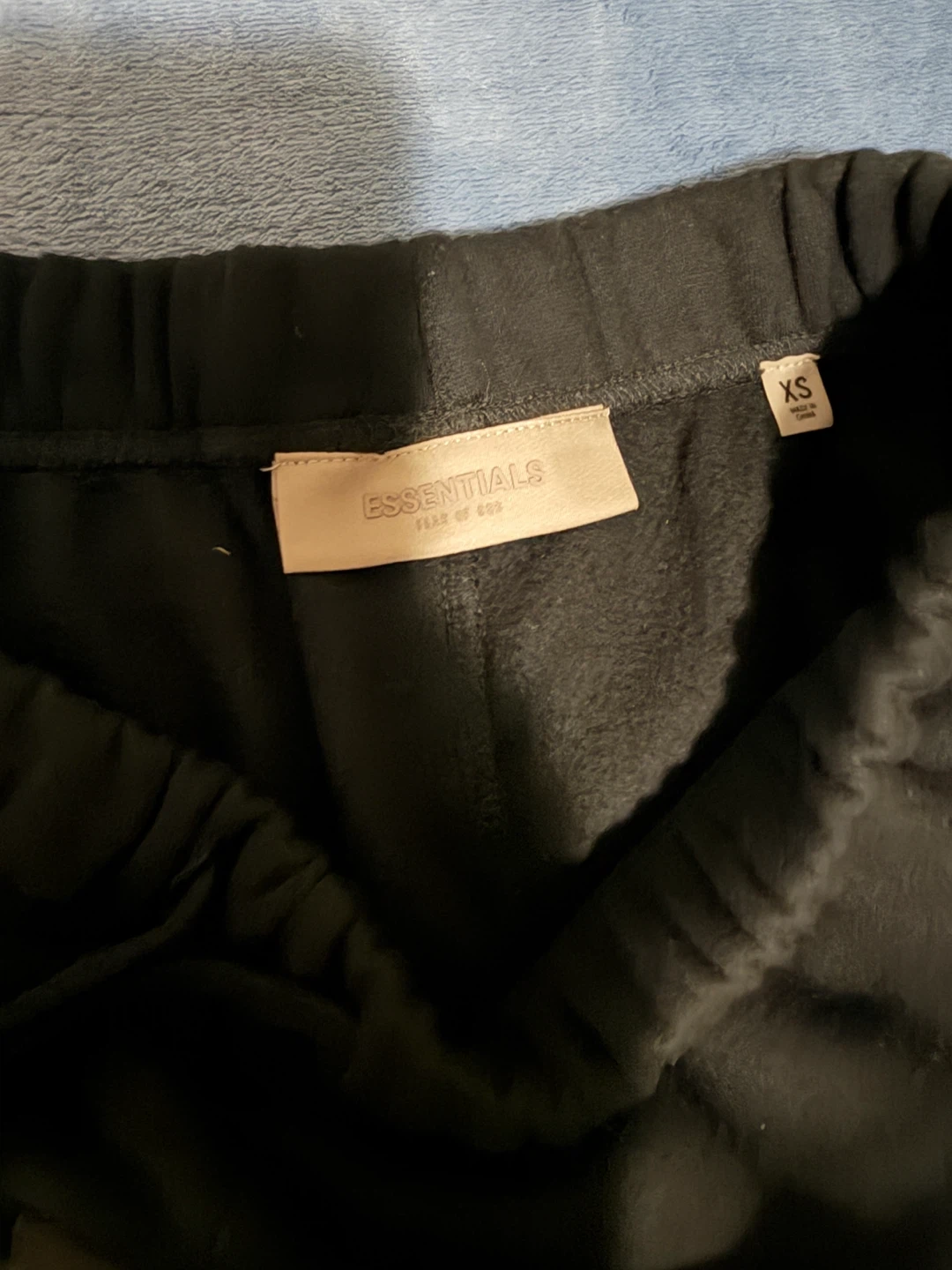 Black Essentials Fear of God Sweatpants - photo 4