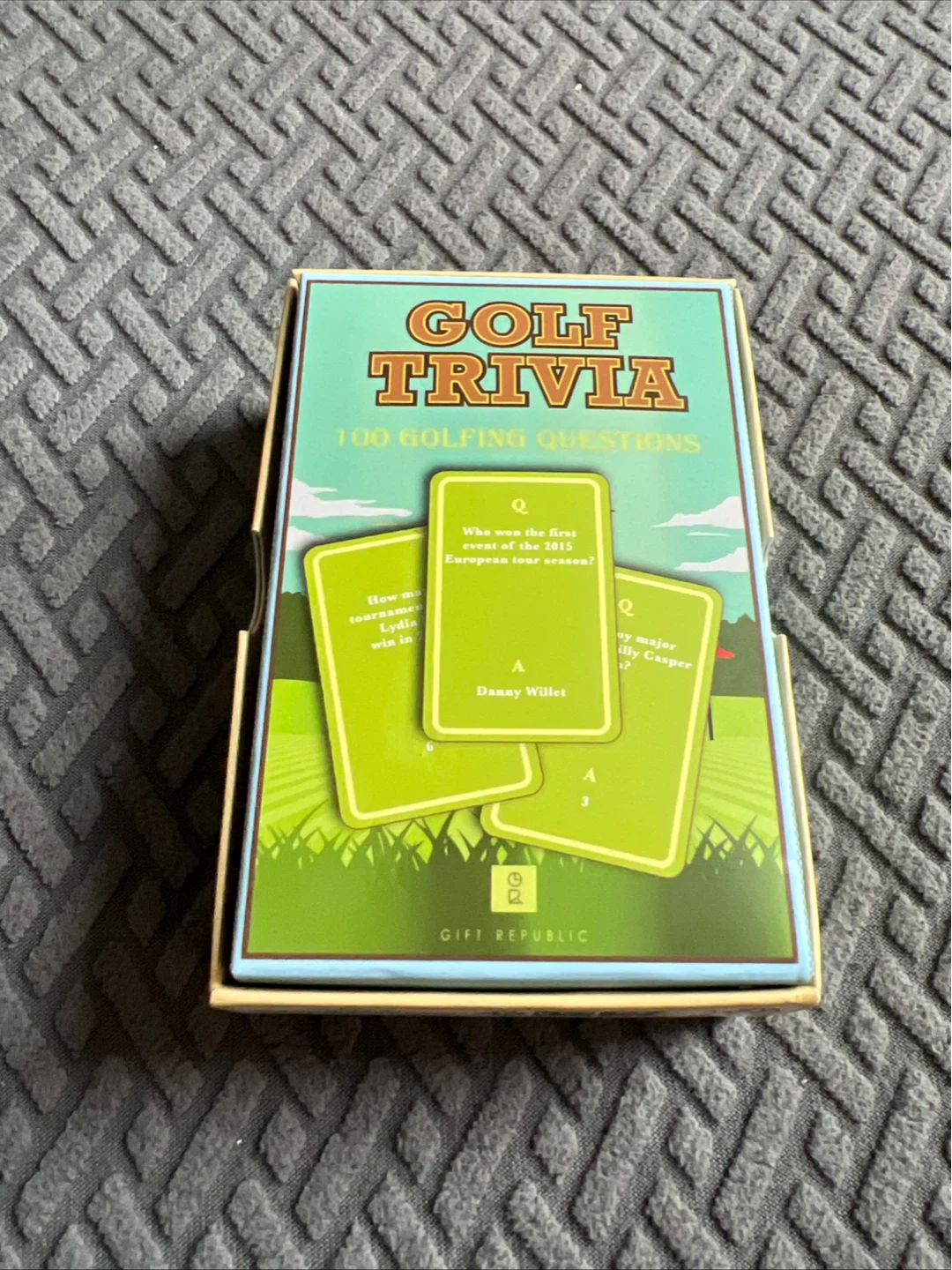 Gift Republic Golf Trivia Card Game - open to offers - photo 2