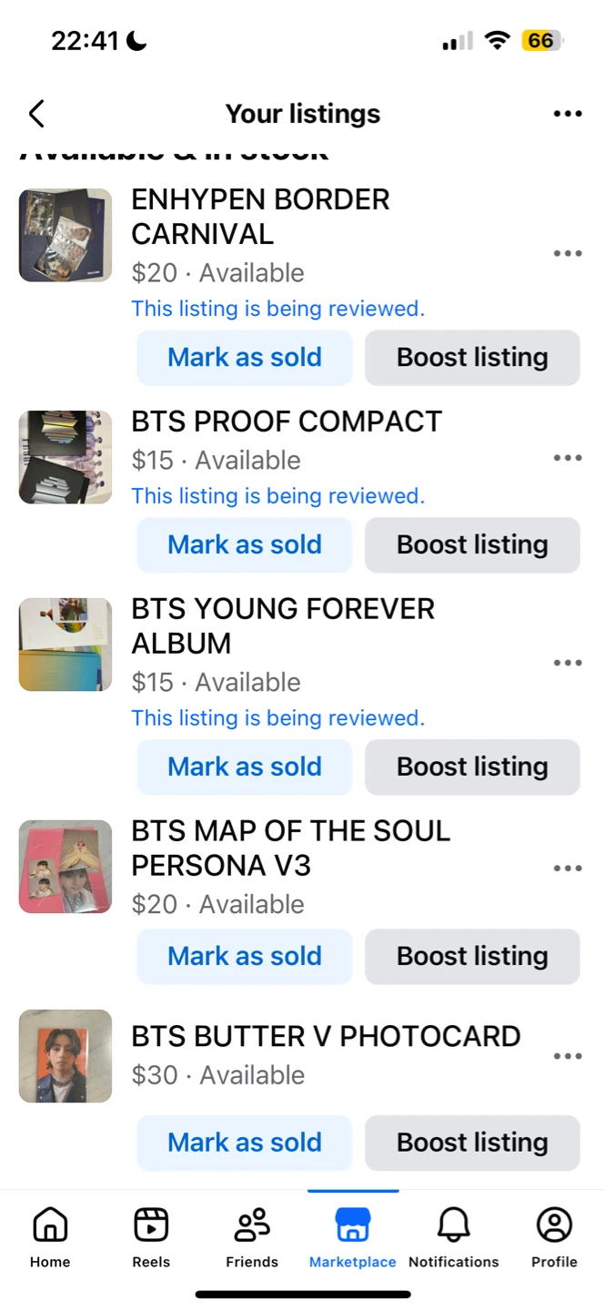 KPOP MERCH WTS - MAINLY BTS + MISC