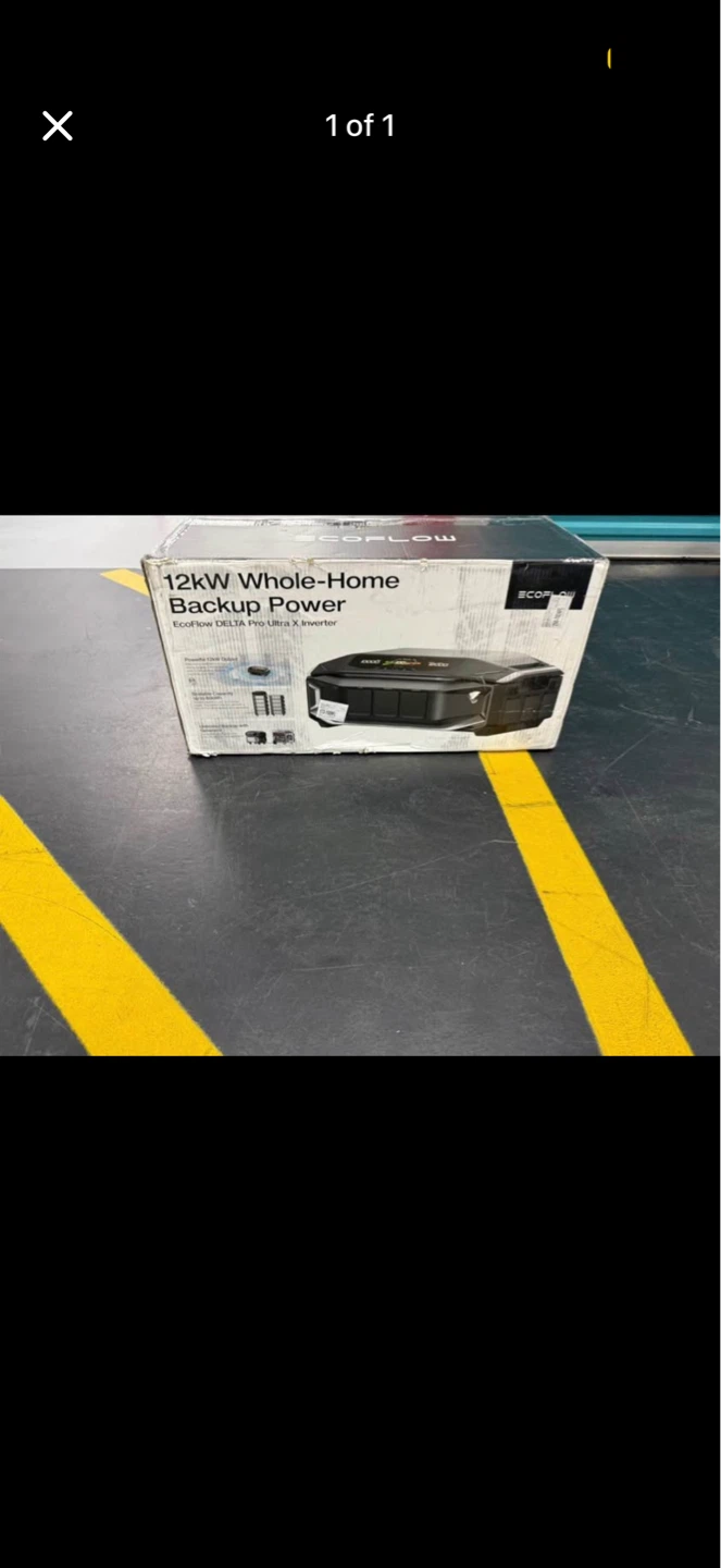 EcoFlow DELTA Pro Ultra X Inverter 12kW Whole-Home Backup Power