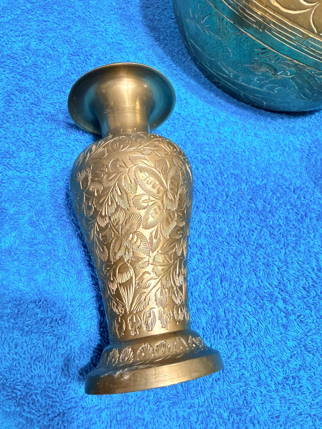 Brass Vase and Bowl Set - photo 3