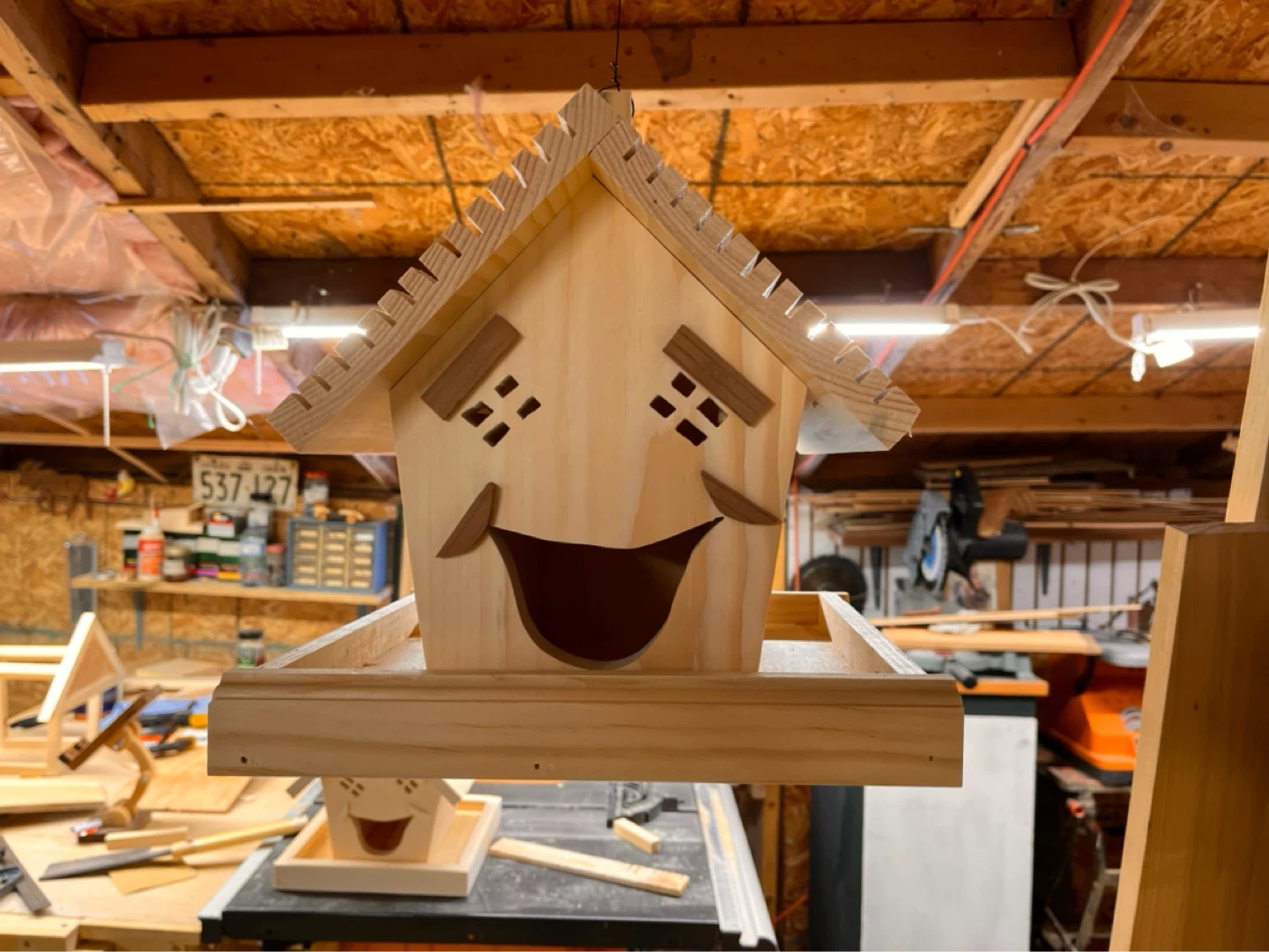 Handmade Wooden Birdhouse