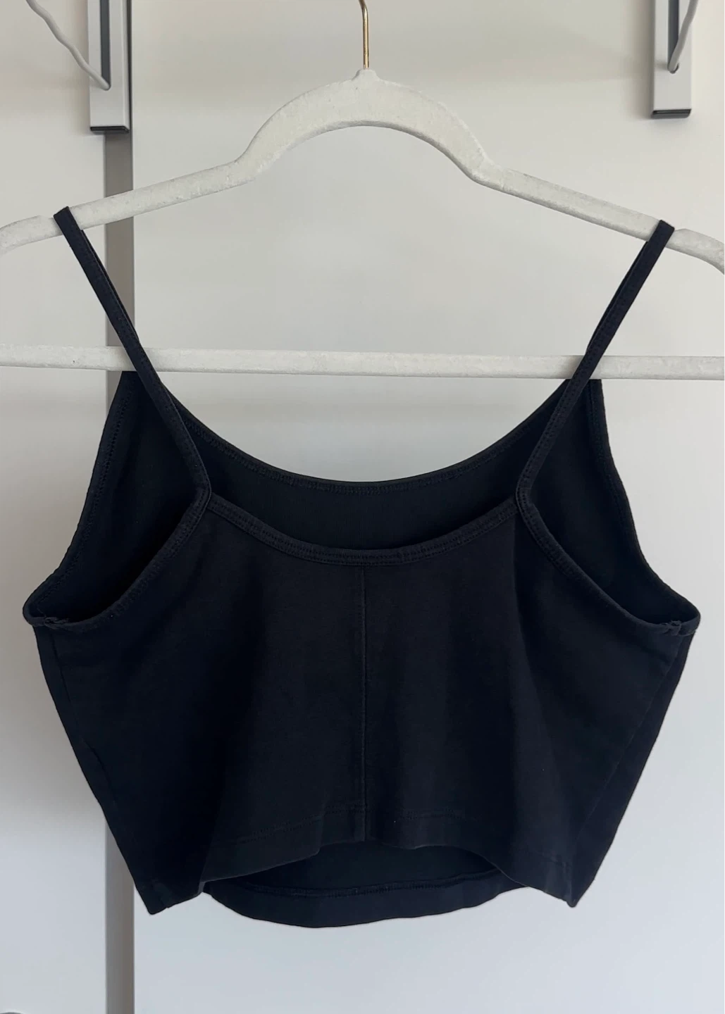 Nike Air Black Cropped Tank Top Size S - photo 3