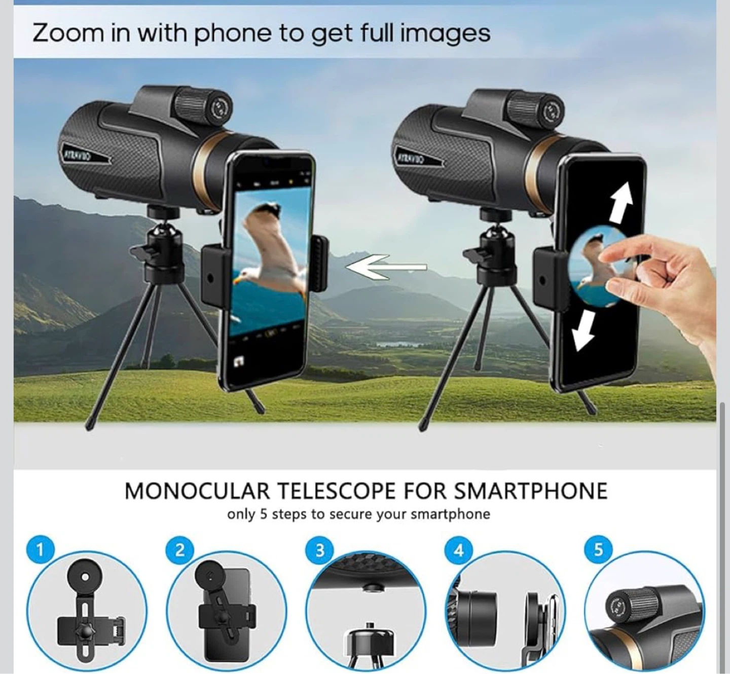 Brand new Monocular Telescope - photo 4