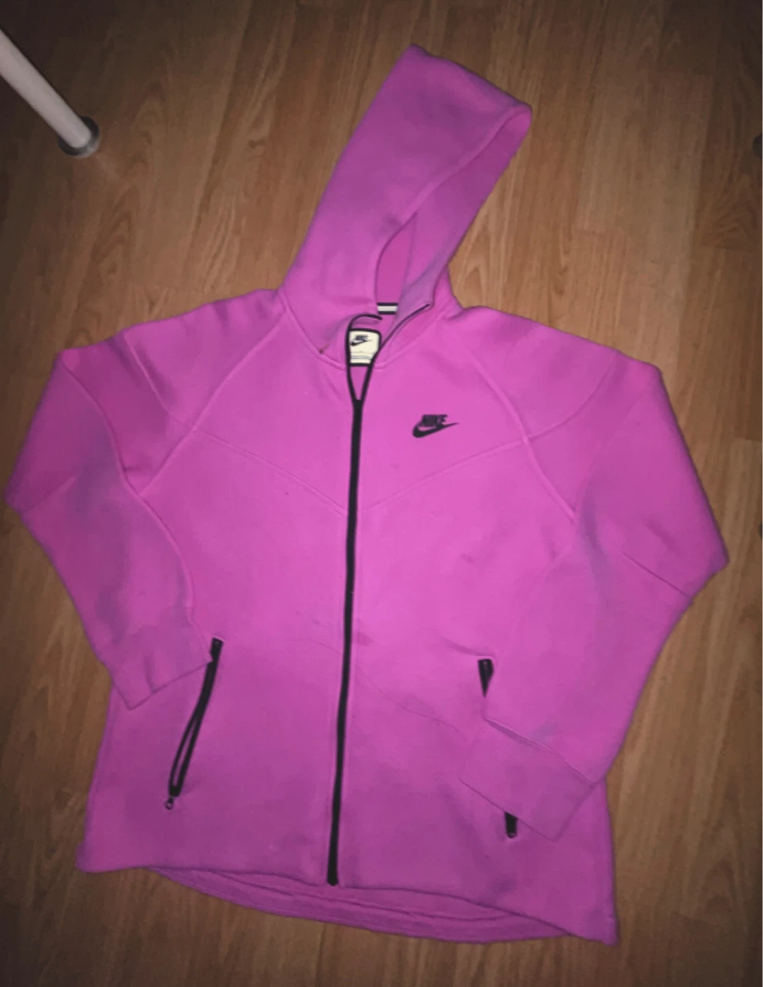 Nike Pink Tech Fleece Hoodie