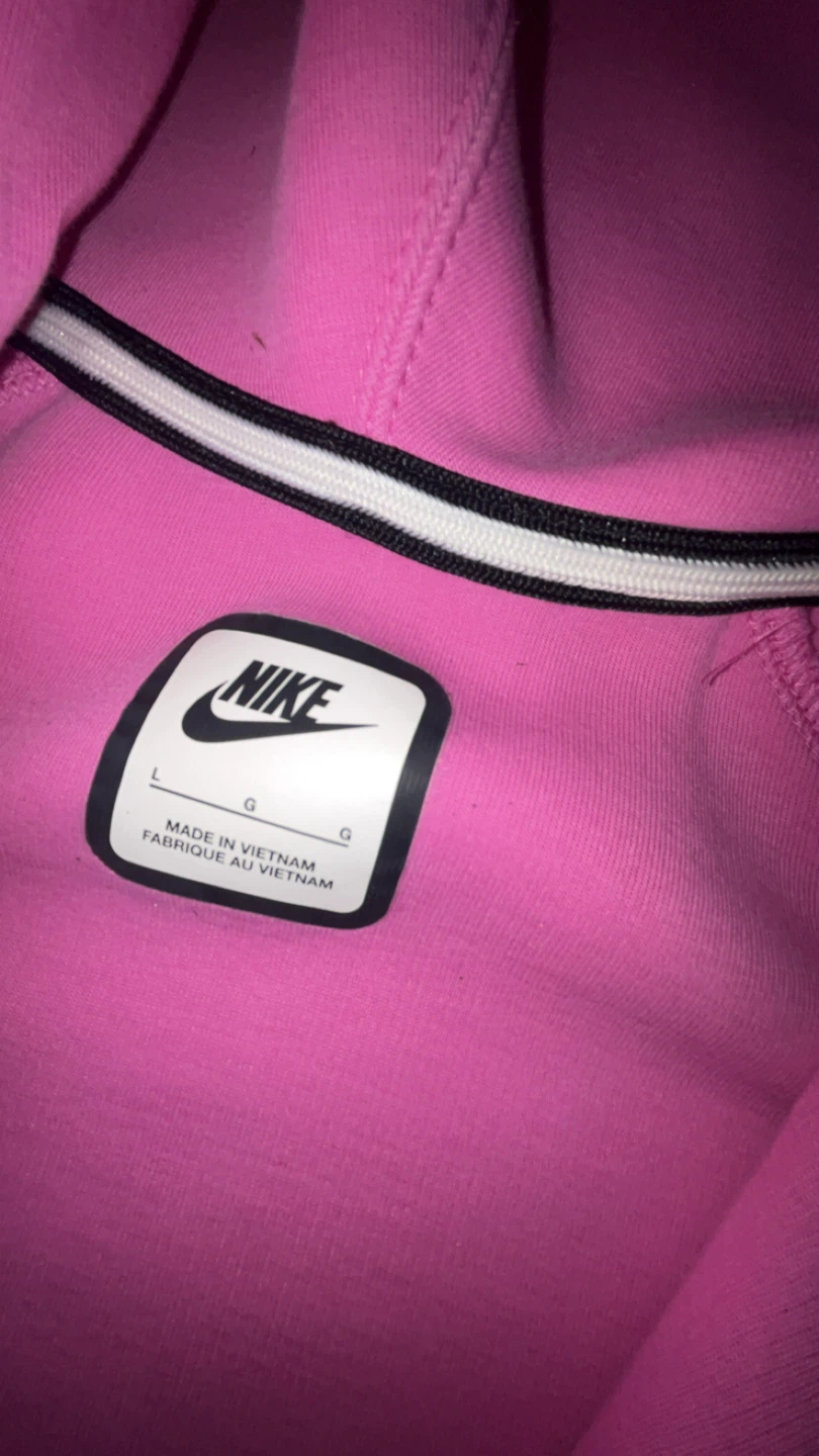 Nike Pink Tech Fleece Hoodie - photo 2
