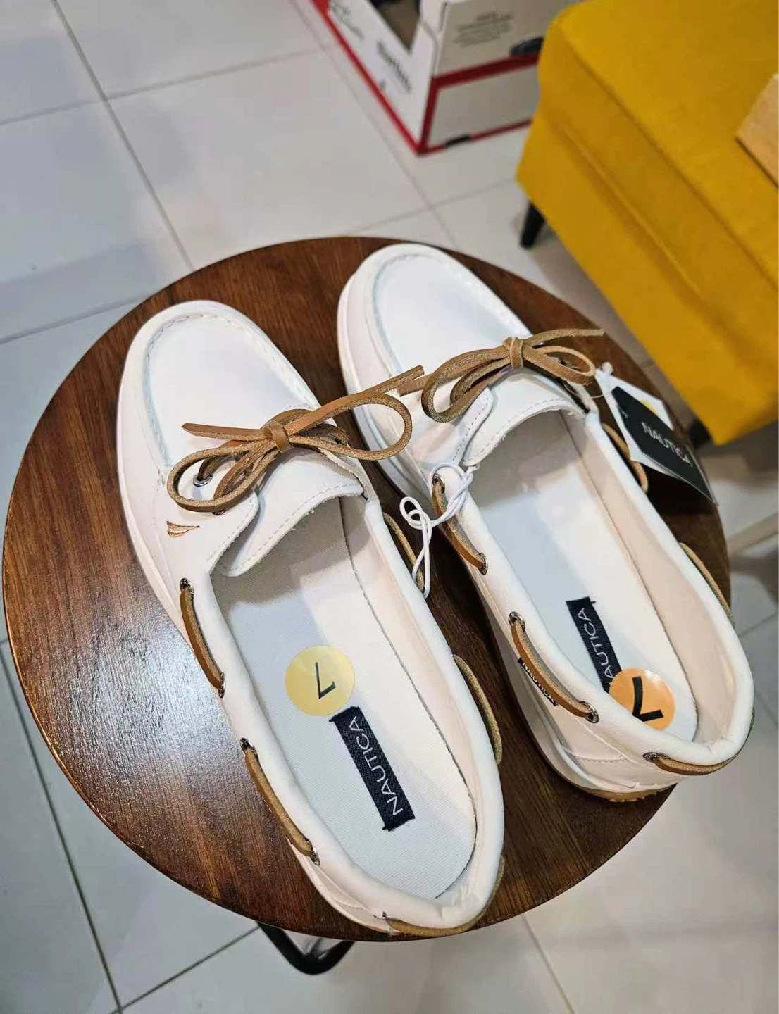 Nautica White Boat Shoes - NEED TO SELL EVERYTHING - photo 4