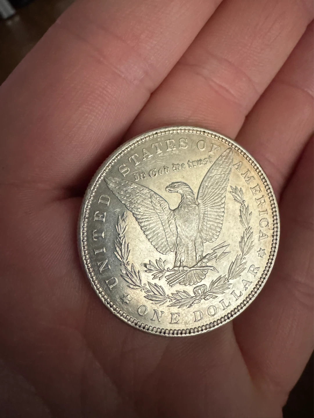 1883 Morgan Silver Dollar Coin - photo 2