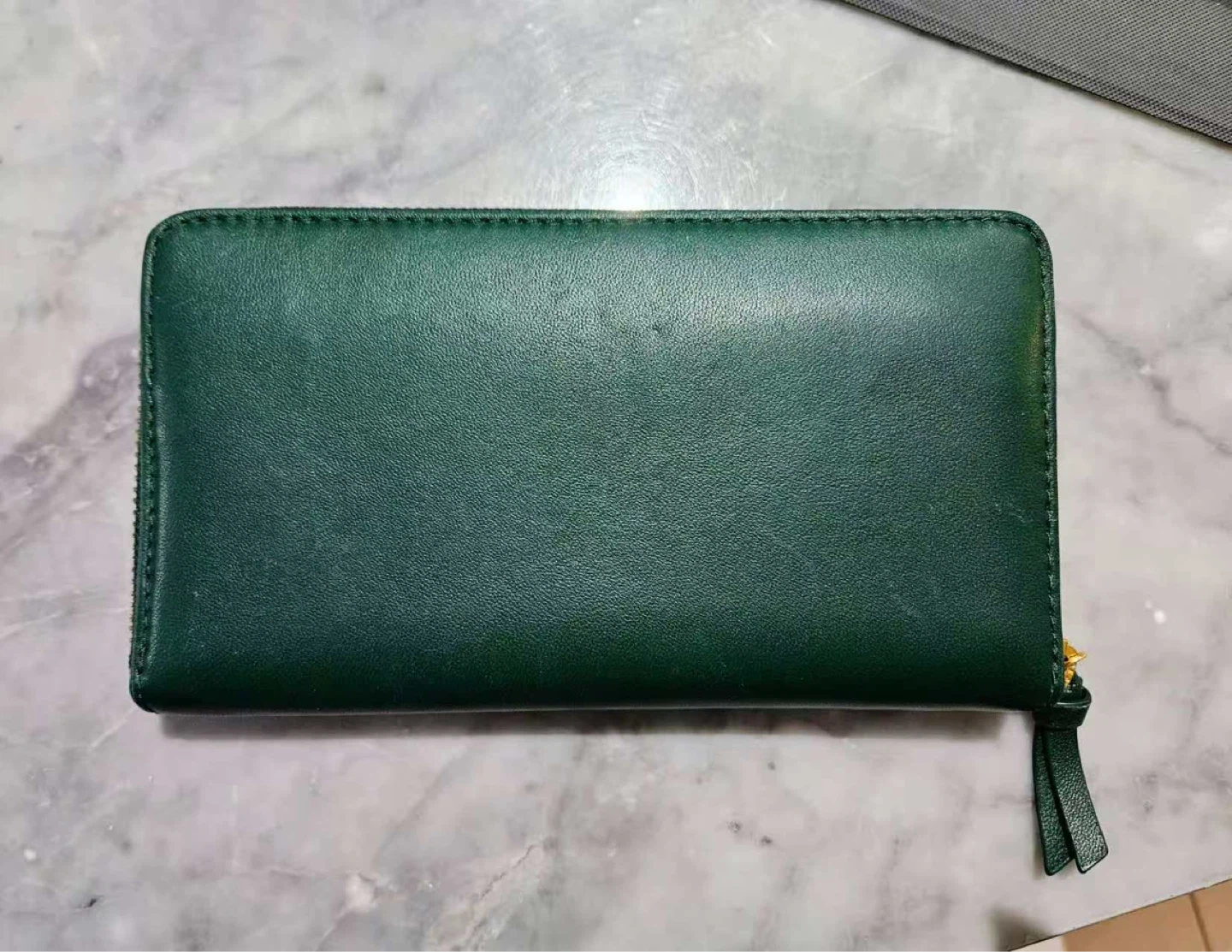 Tory Burch Green Leather Zip Wallet - NEED TO SELL EVERYTHING - photo 4