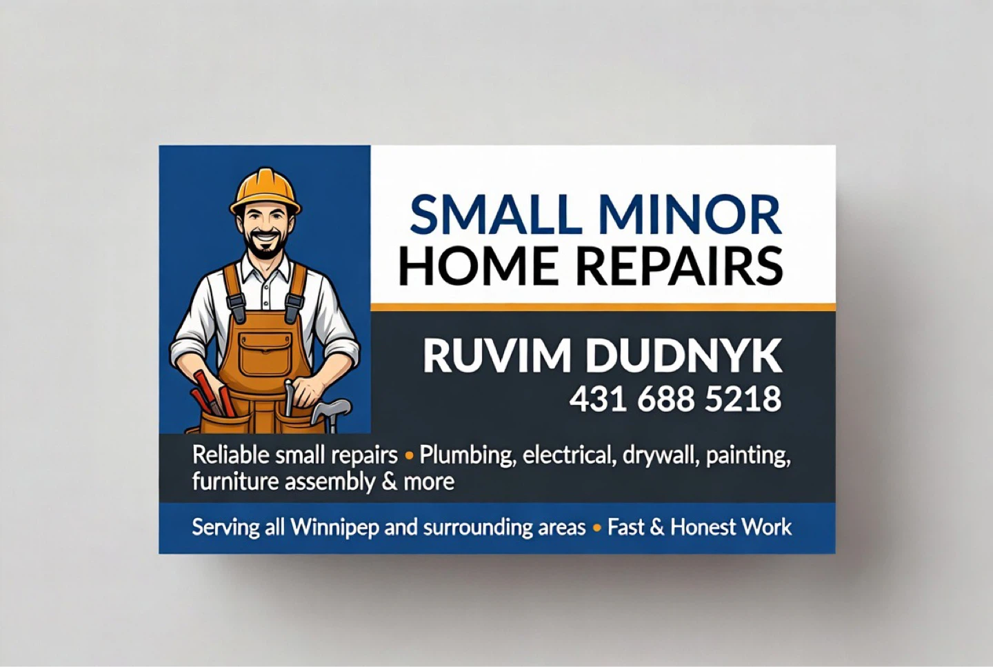 Small Home Repairs/Wall panels