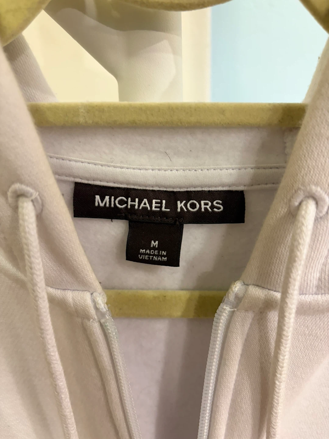 Michael Kors Zip-Up Hoodie (White) - photo 2