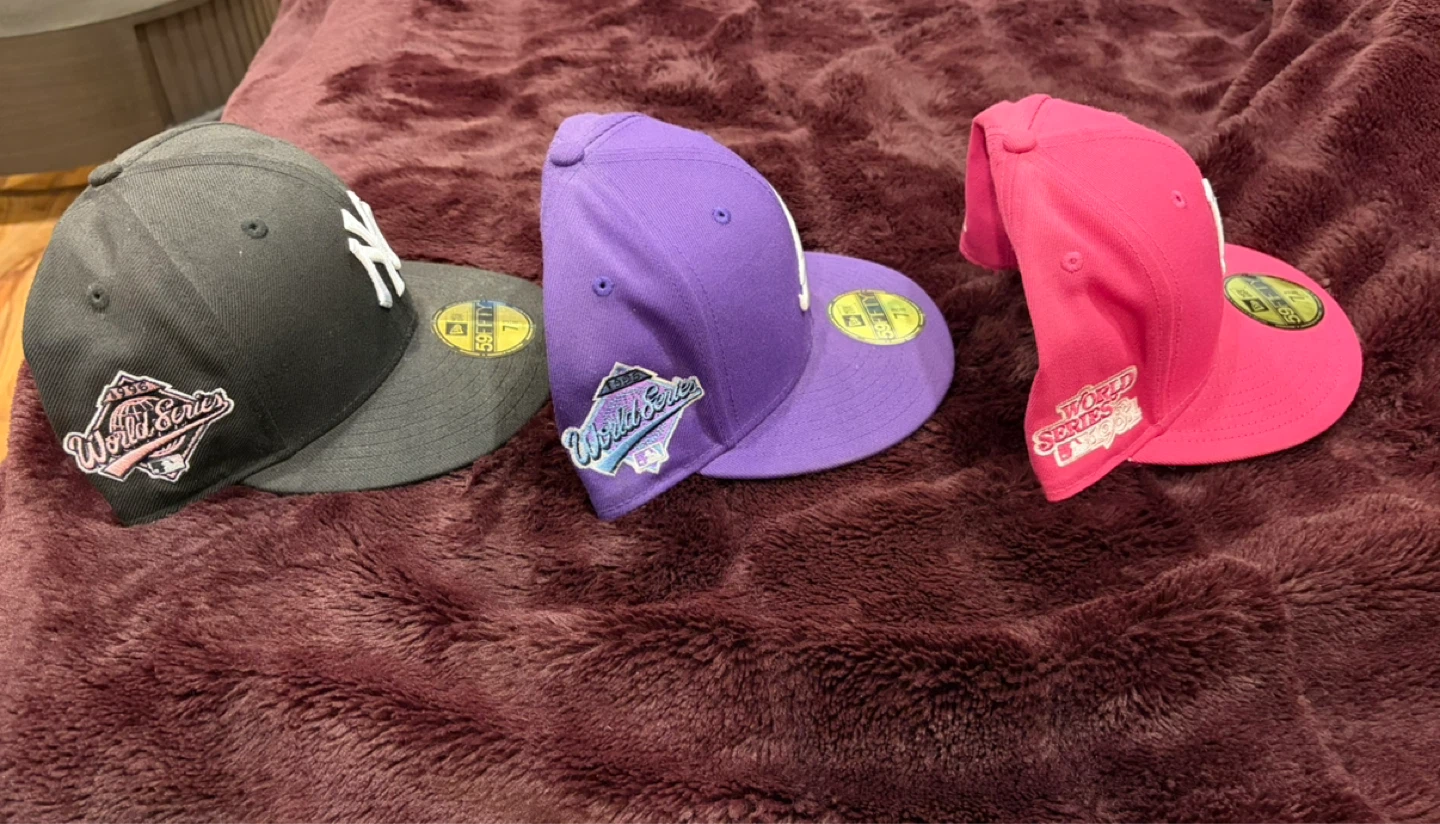 Six New Era Fitted’s 7 3/8 - photo 3