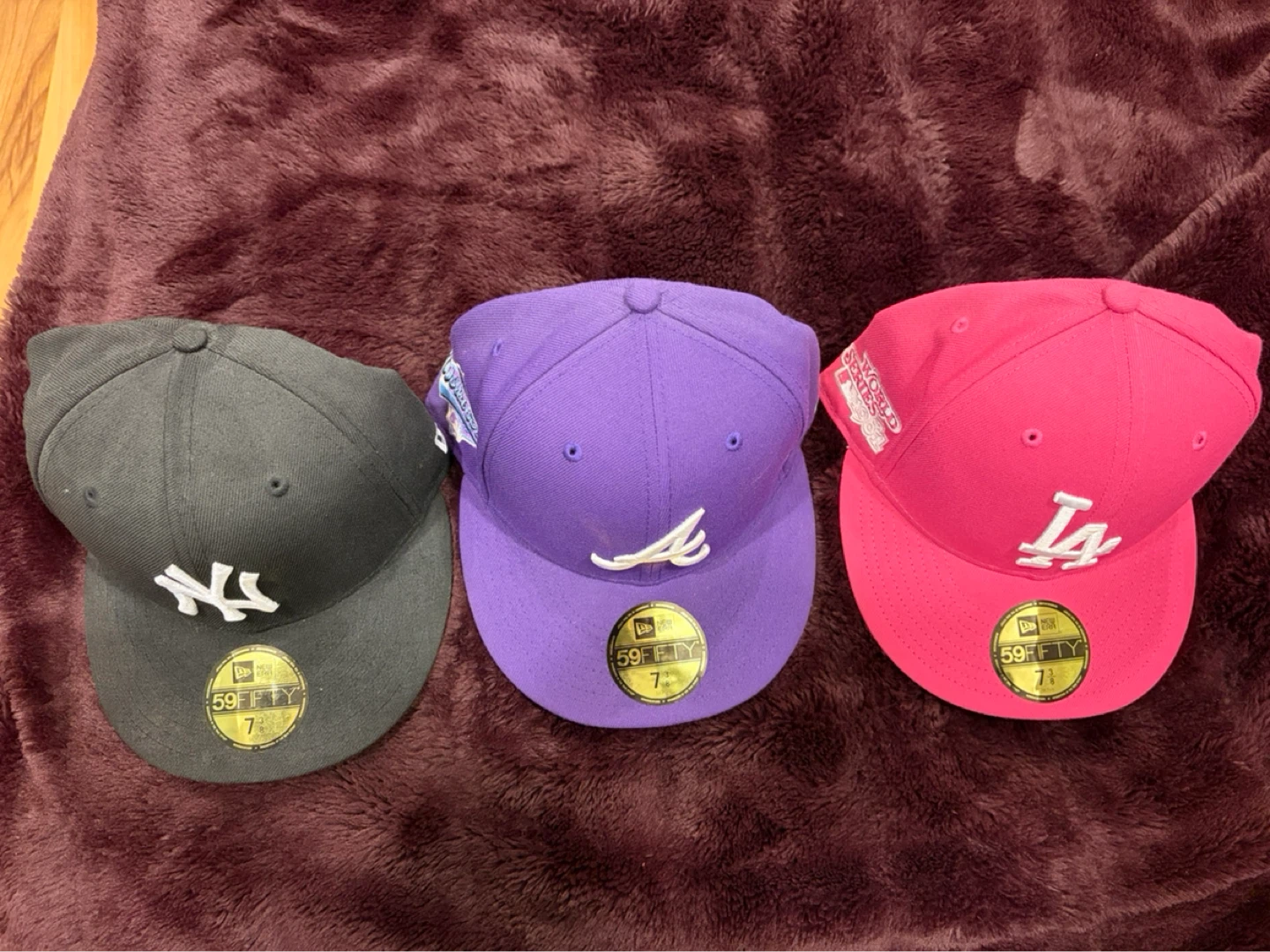Six New Era Fitted’s 7 3/8 - photo 4