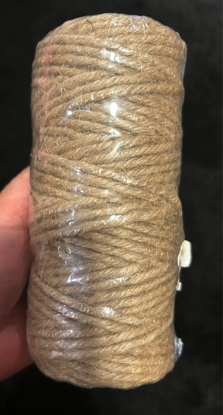 6mm Jute Rope Twine - 50M/164Ft