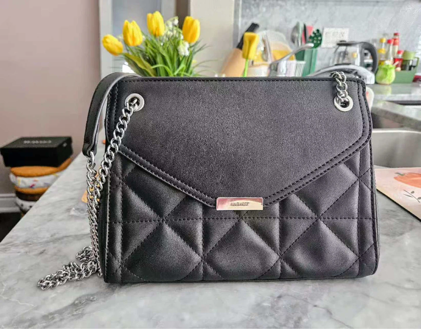 Nine West Black Quilted Shoulder Bag - NEED TO SELL EVERYTHING