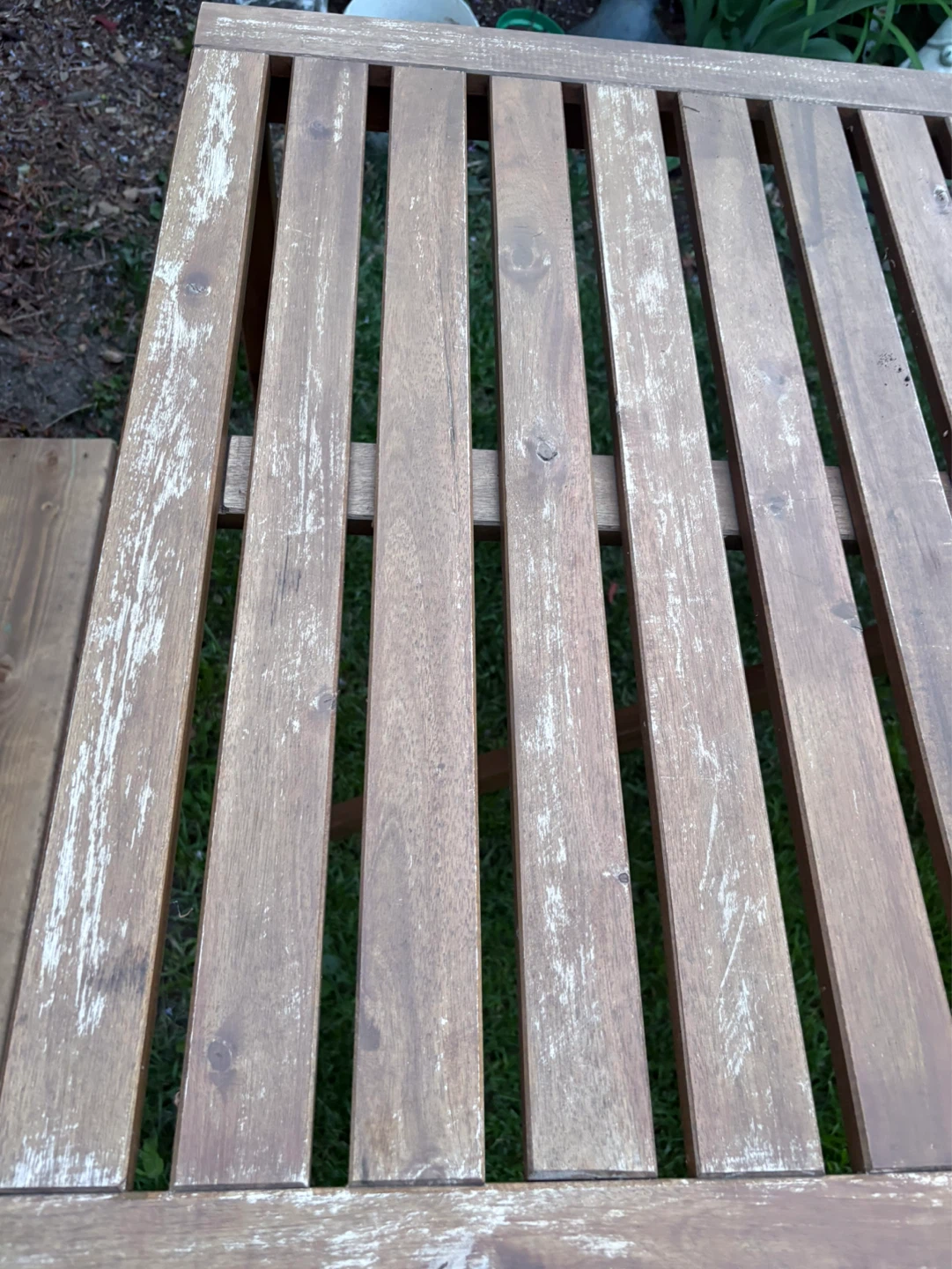 IKEA Wooden Patio Dining Table - photo 3