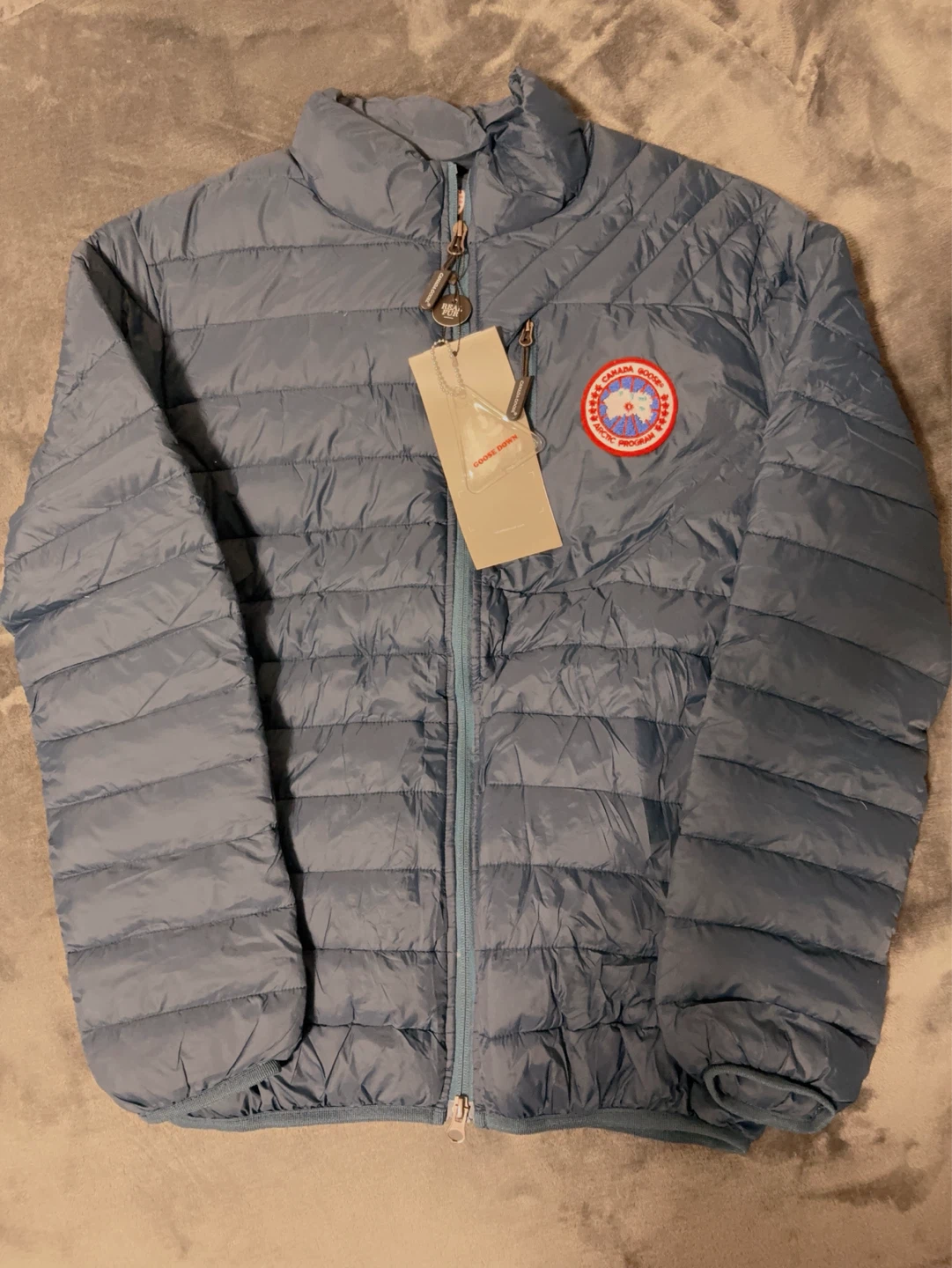 Canada Goose Puffer Jacket Navy Blue