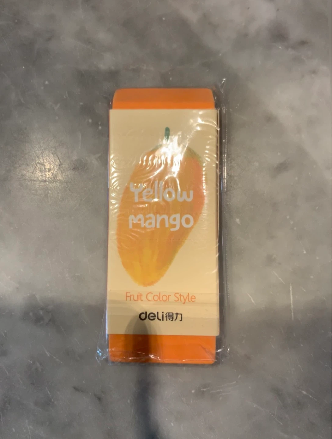 Deli Yellow Mango Eraser - NEED YO SELL EVERYTHING - photo 2