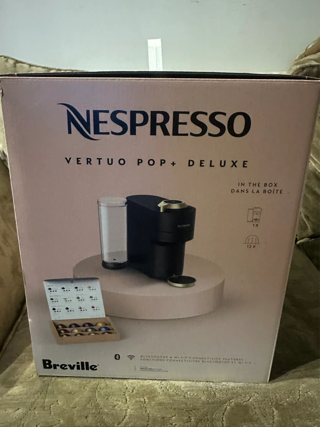 Nespresso Vertuo Pop+ Deluxe Coffee Machine