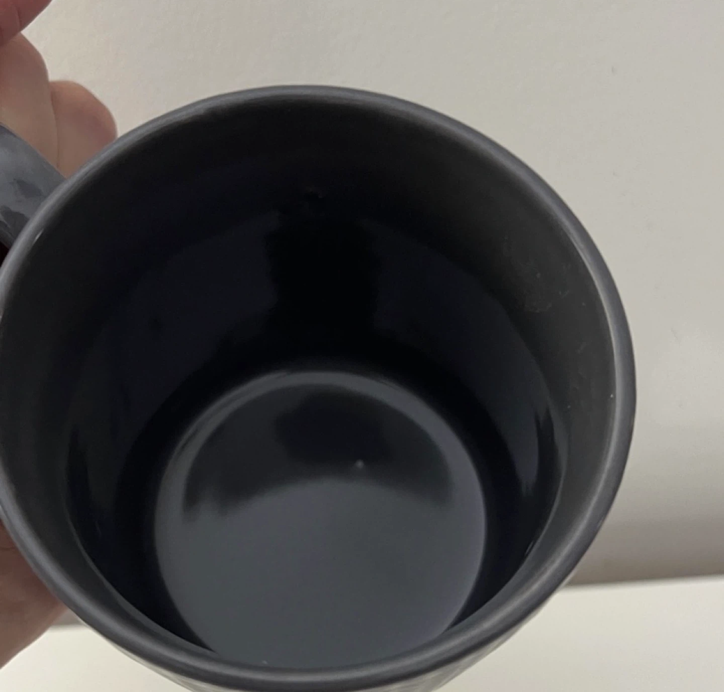 Grey Knit-Pattern Ceramic Mug - photo 3