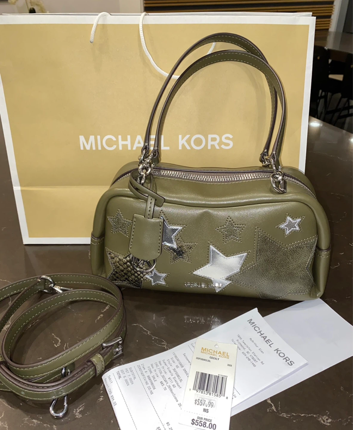 Michael Kors Leather Handbag
