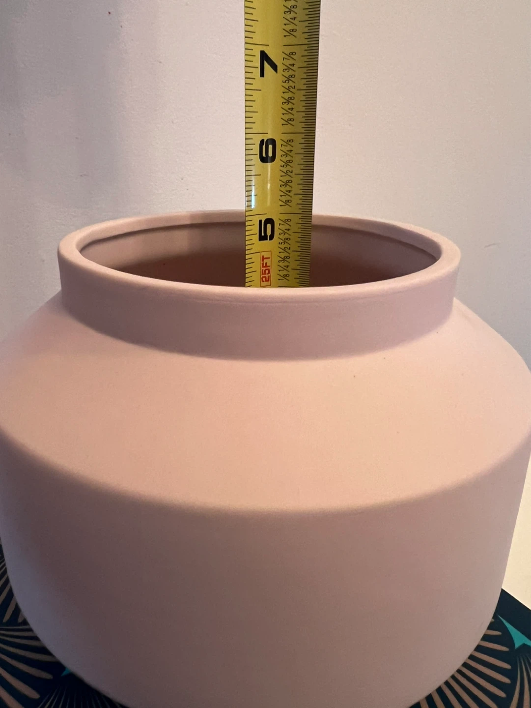 Pink Ceramic EQ3  Vase - photo 4