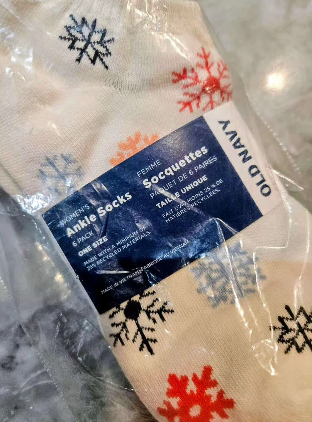 Old Navy Women's Snowflake Ankle Socks - NEED TO SELL EVERYTHING - photo 3