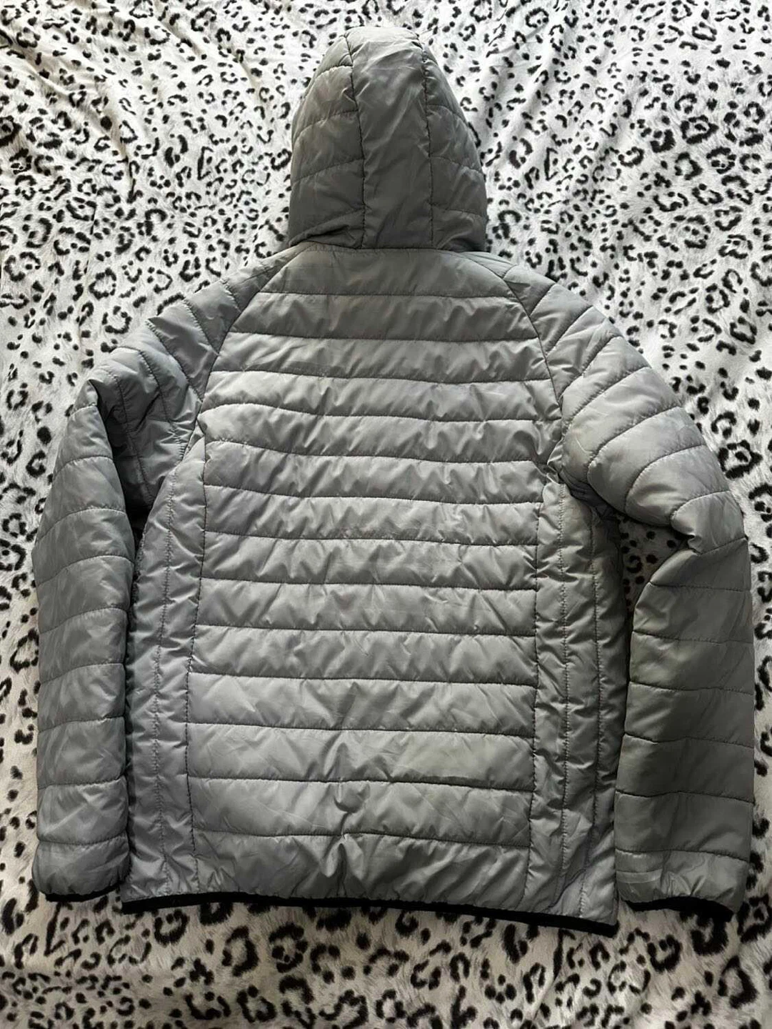 Men’s size S New Balance Puffer Jacket Grey - photo 3
