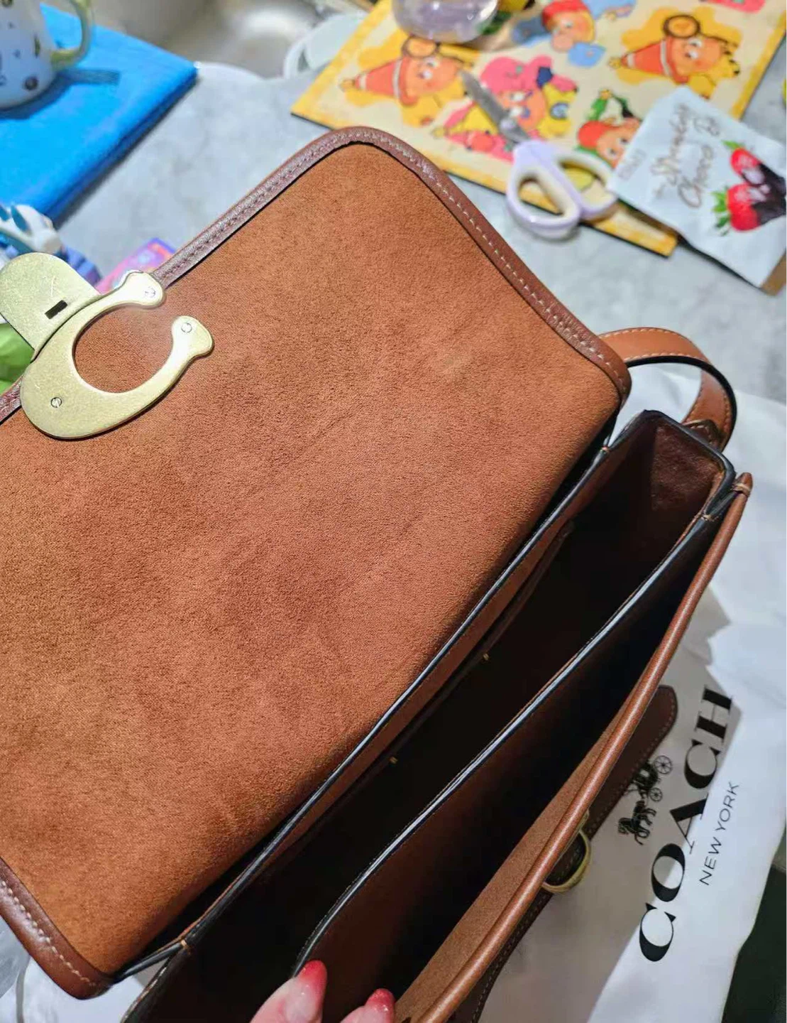 Coach Shoulder Bag with Penguin - NEED TO SELL EVERYTHING - photo 3