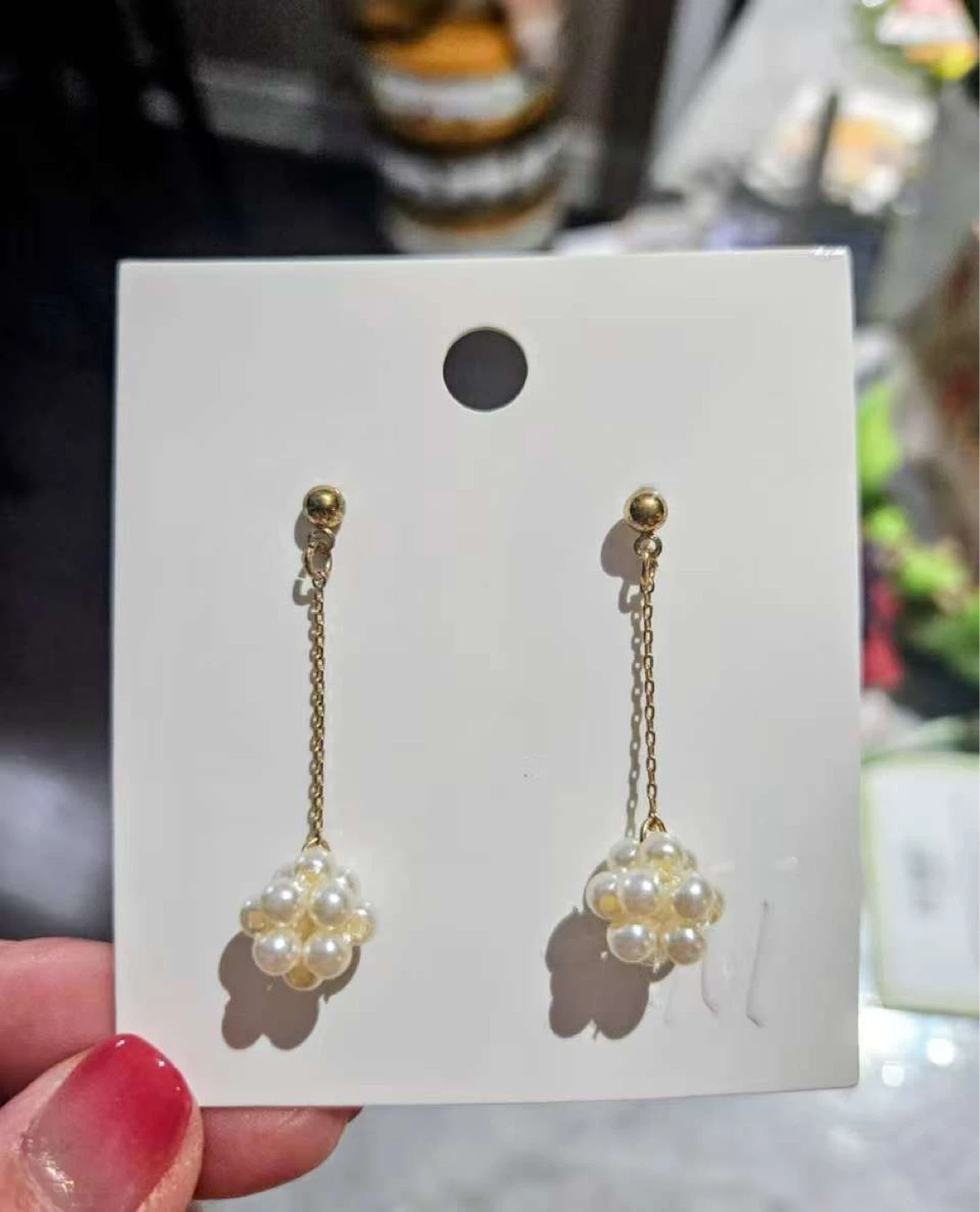 H&M Earrings with Pearls - NEED TO SELL EVERYTHING